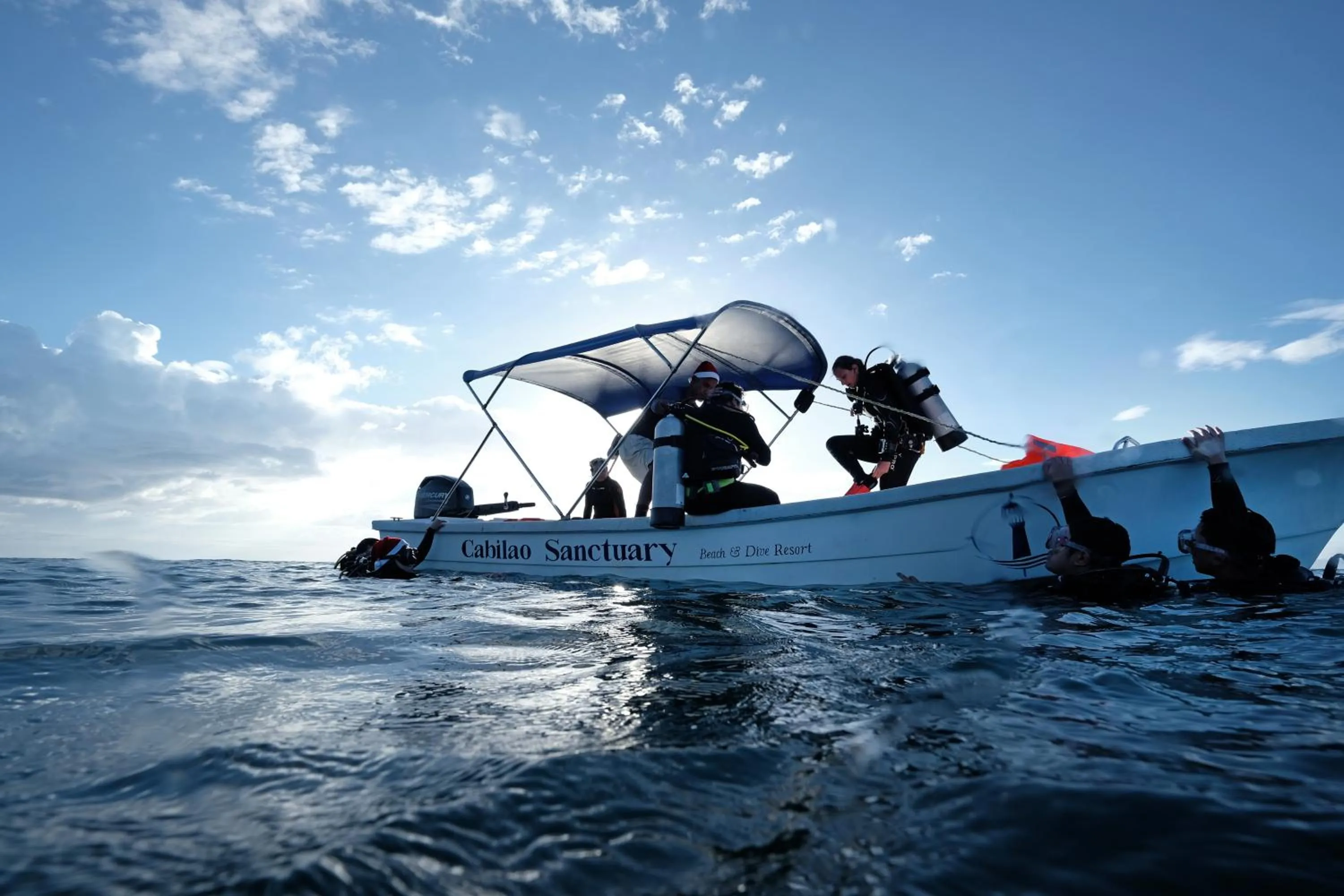Snorkeling in Cabilao Sanctuary Beach & Dive Resort