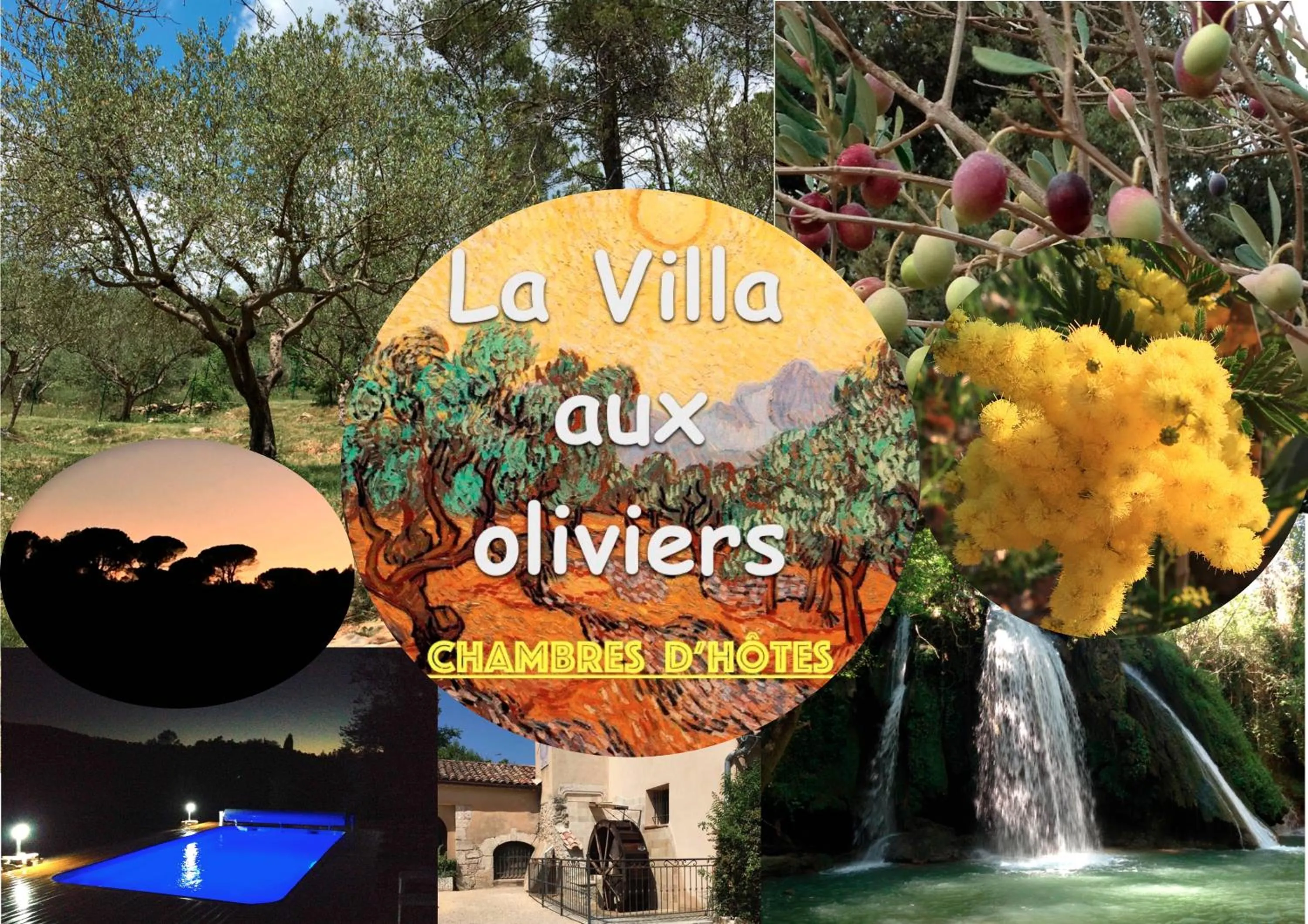 Logo/Certificate/Sign in La Villa aux Oliviers