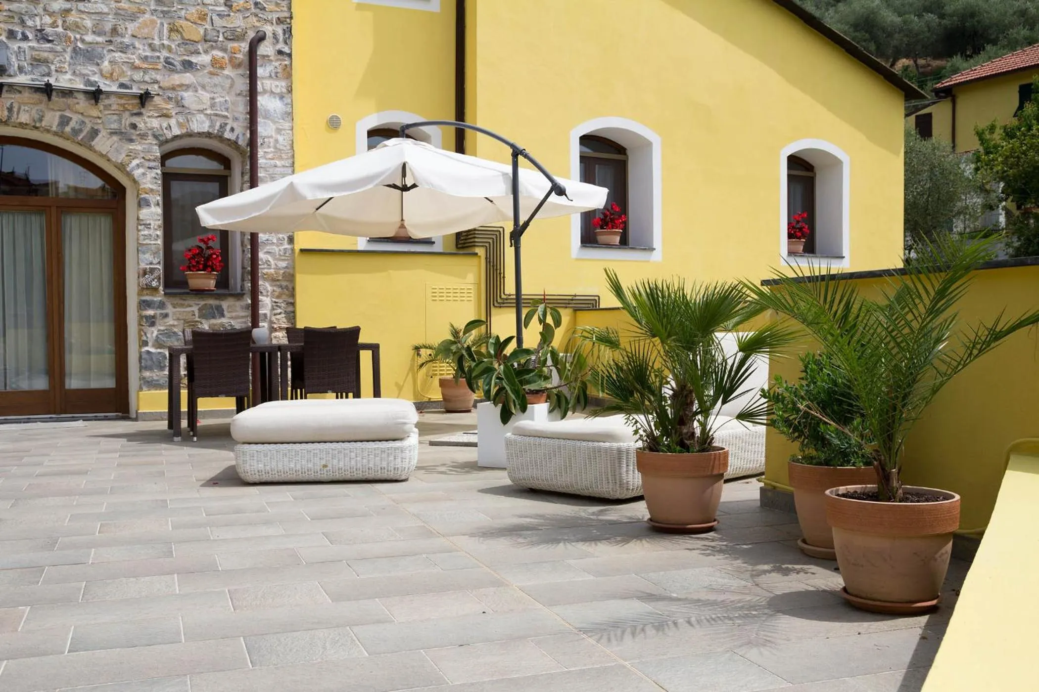 Patio in Appartamenti Antico Frantoio Doria