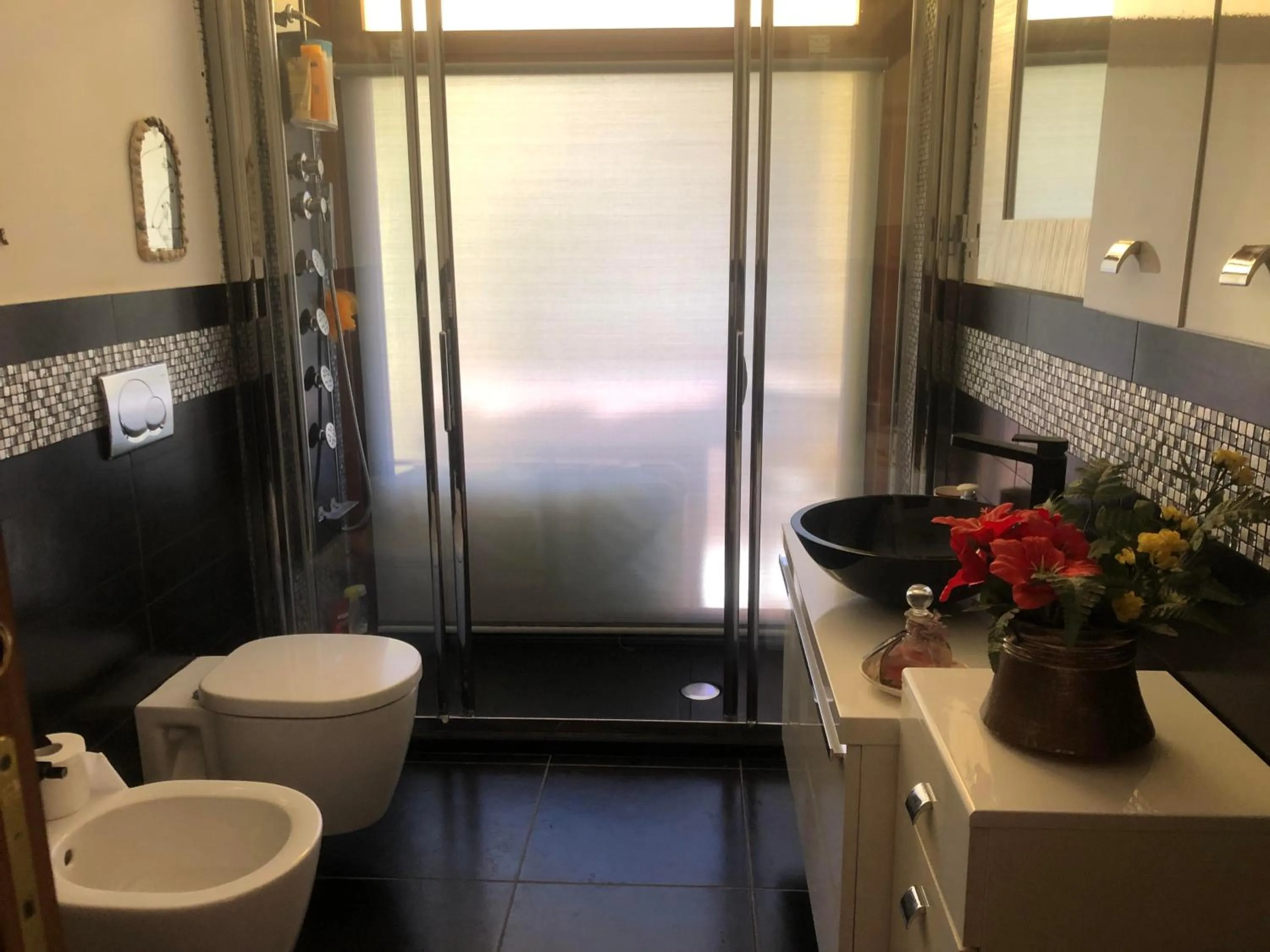 Shower in Appartamenti Antico Frantoio Doria