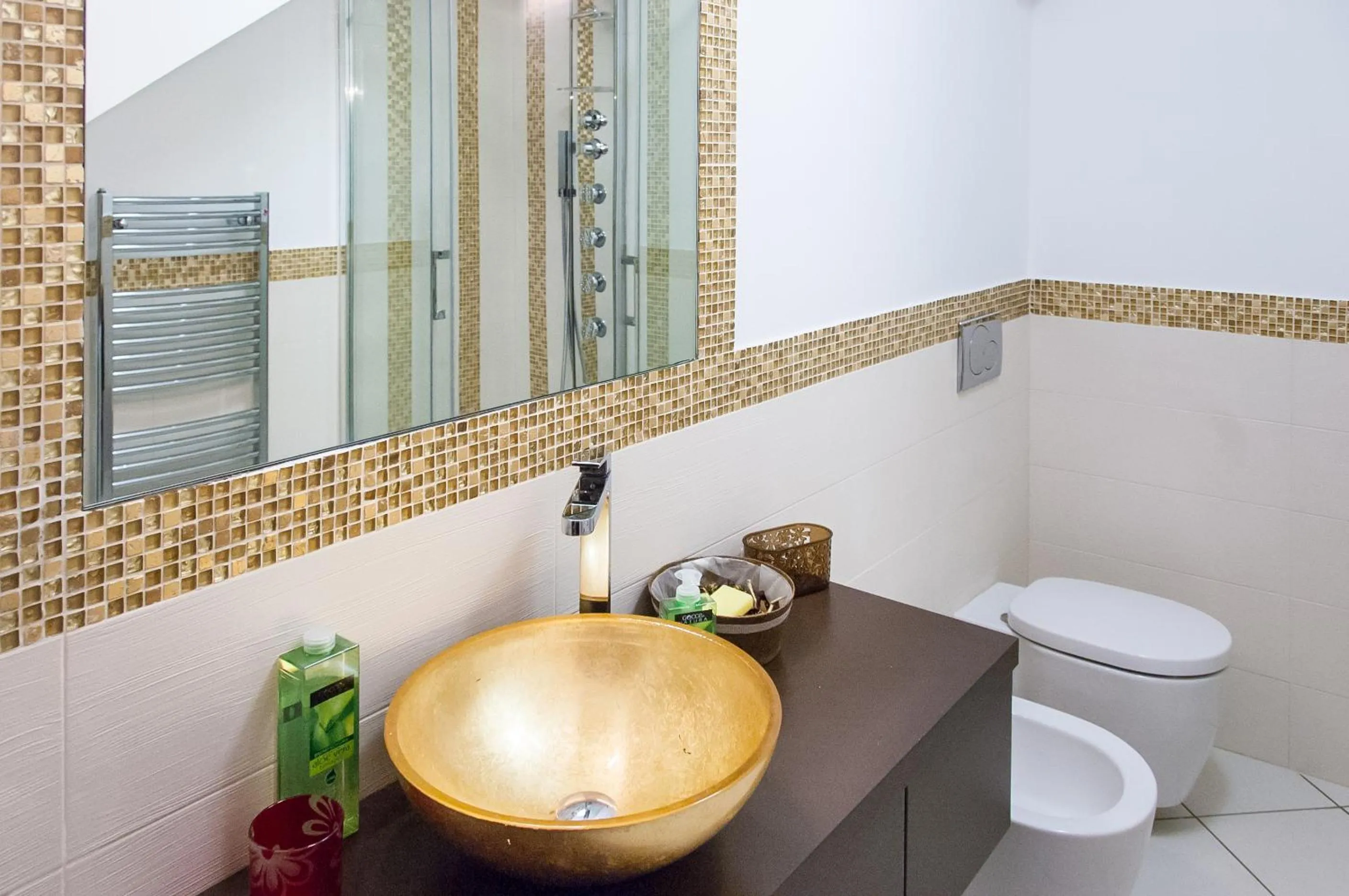 Bathroom in Appartamenti Antico Frantoio Doria