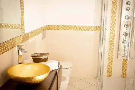 Bathroom in Appartamenti Antico Frantoio Doria