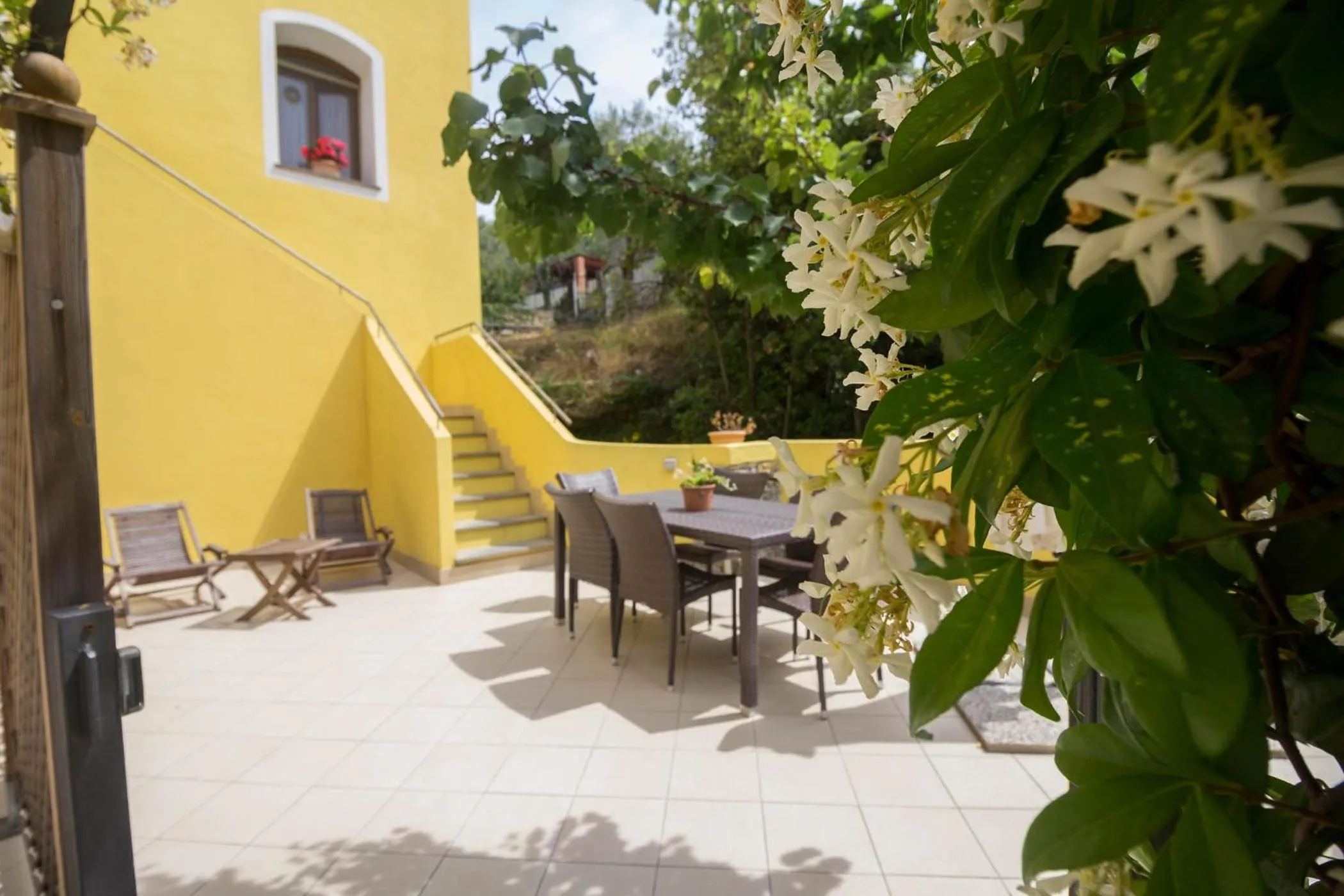 Balcony/Terrace in Appartamenti Antico Frantoio Doria