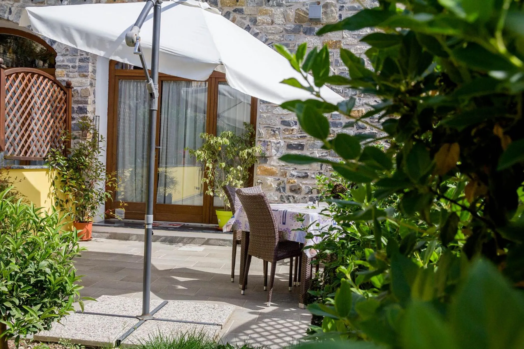 Patio in Appartamenti Antico Frantoio Doria