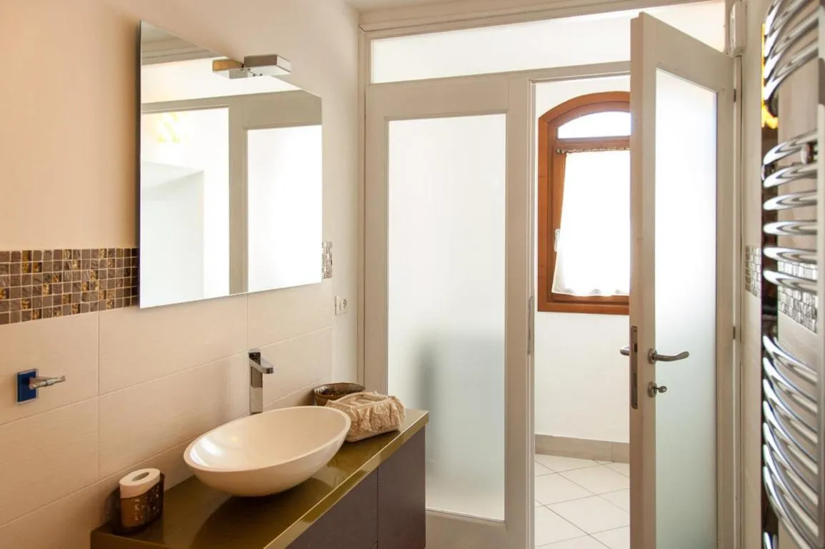 Bathroom in Appartamenti Antico Frantoio Doria