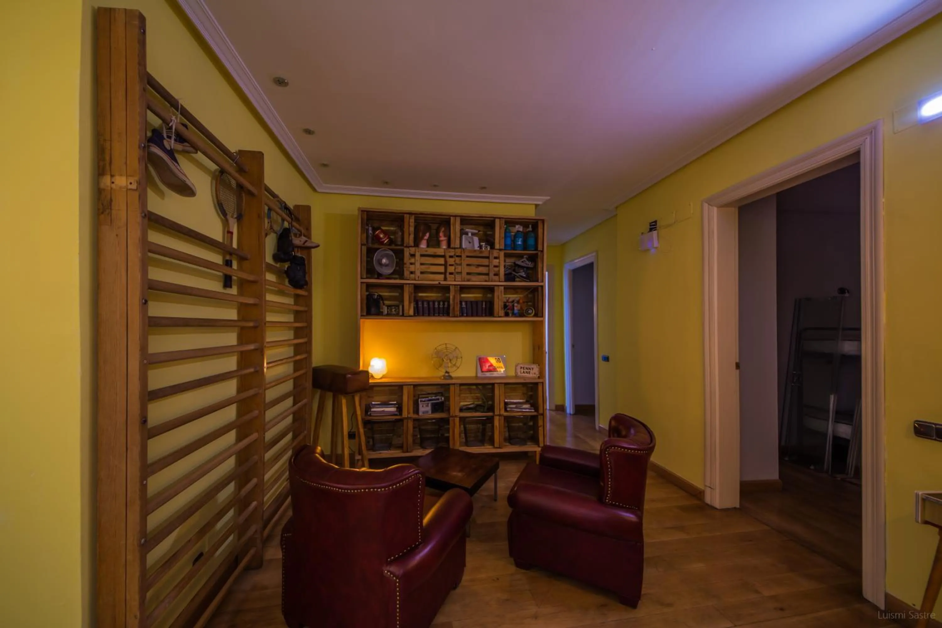 Living room in Hostel Covent Garden by gaiarooms