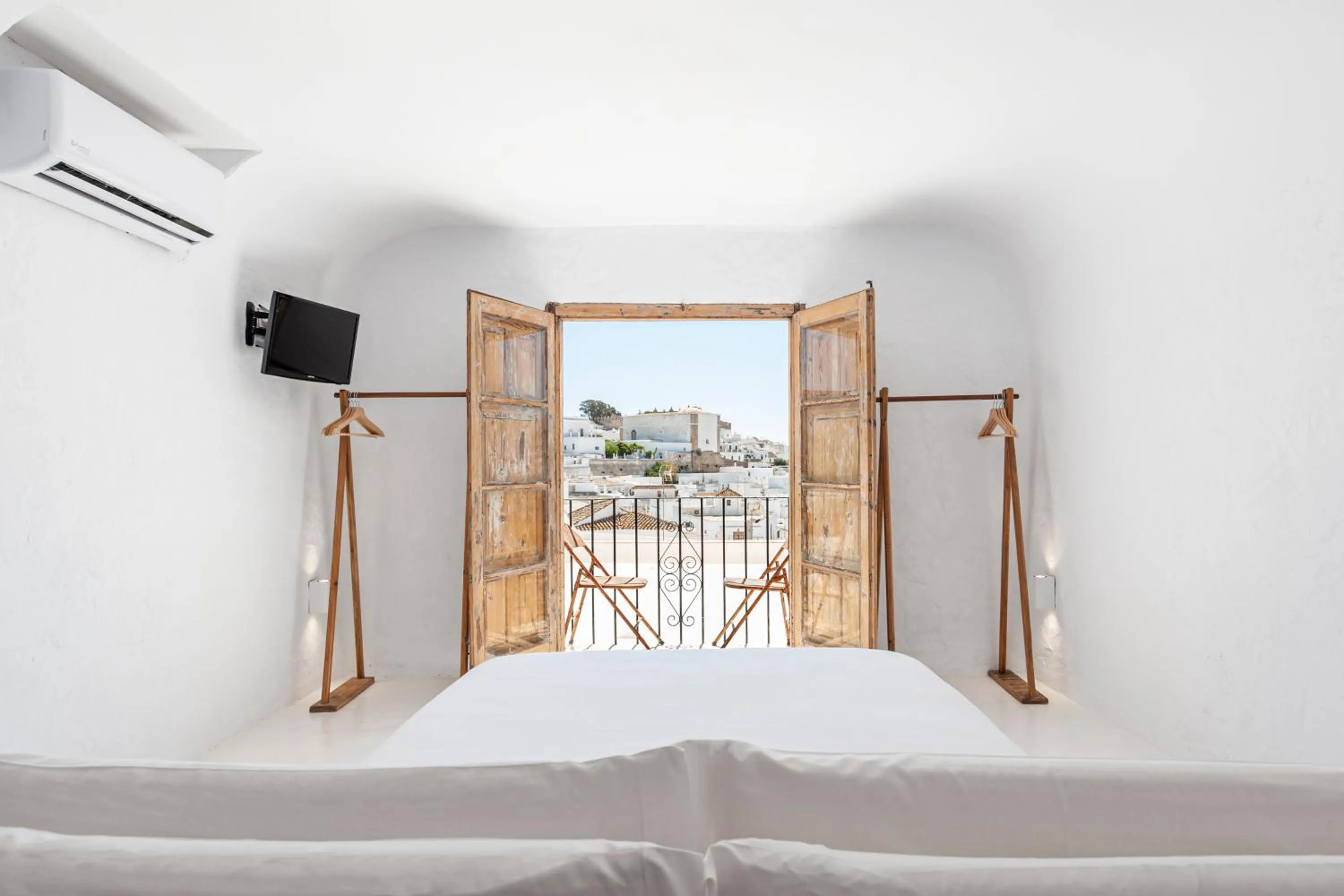 Bed in La Fonda Antigua ADULTS ONLY