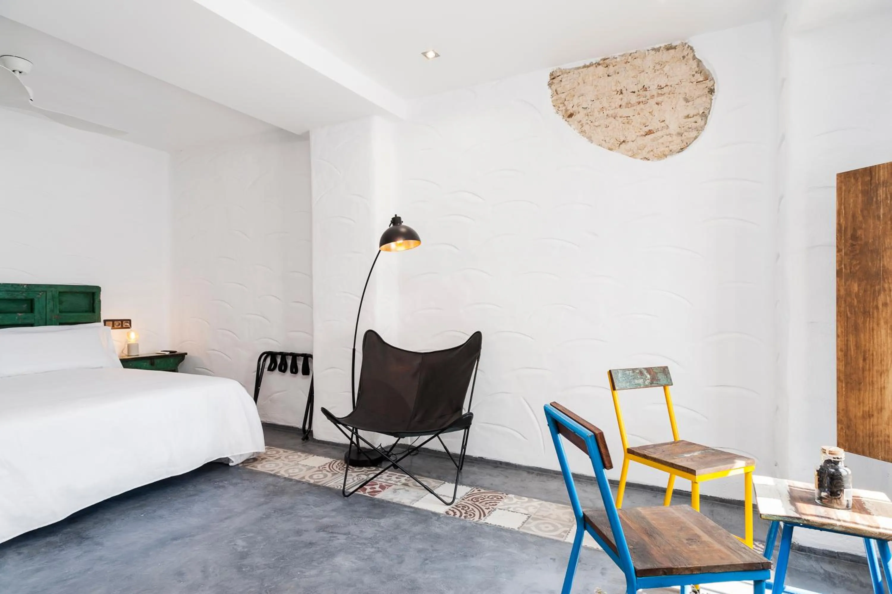 Bed in La Fonda Antigua ADULTS ONLY