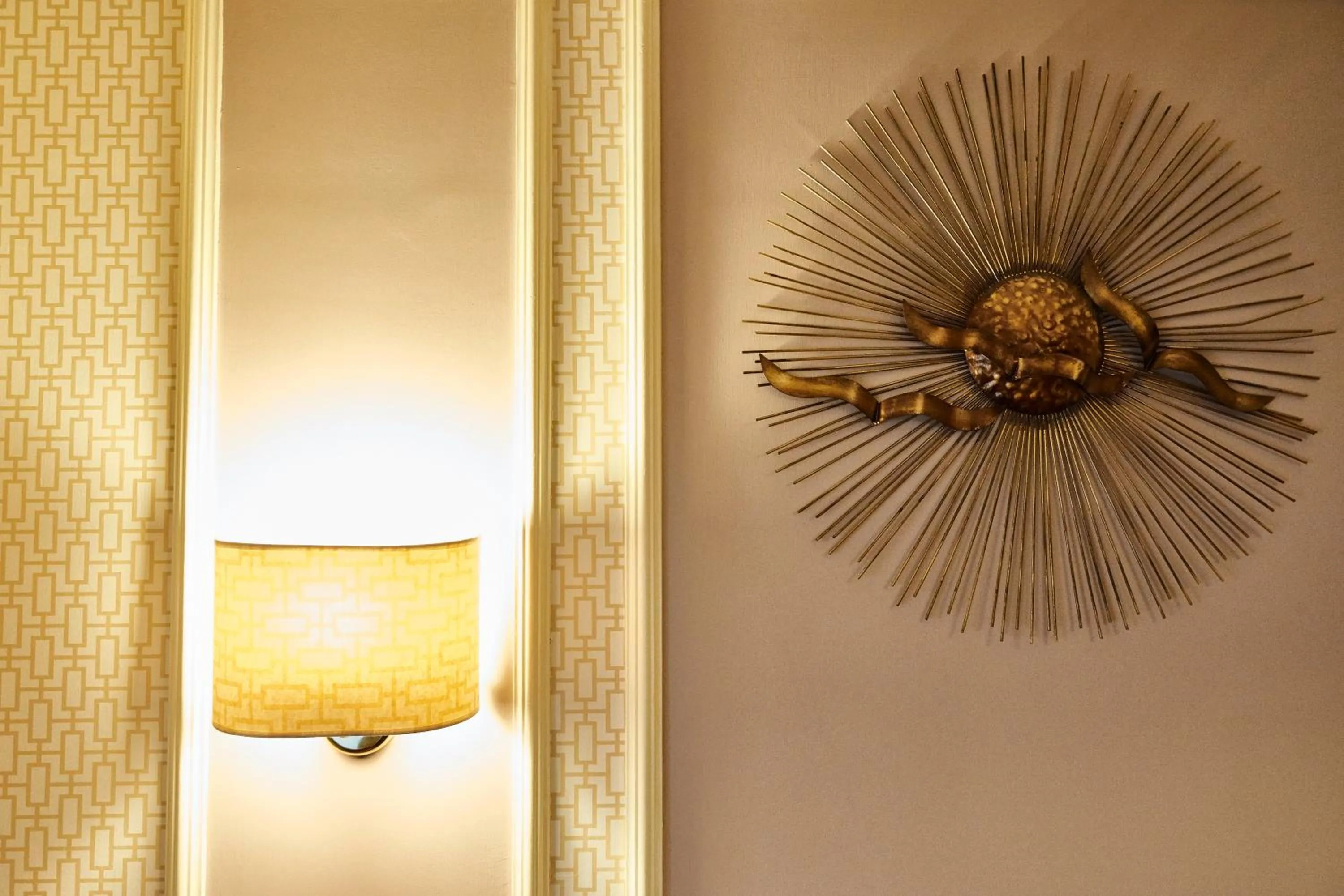 Decorative detail in Domus Cavour Guest house