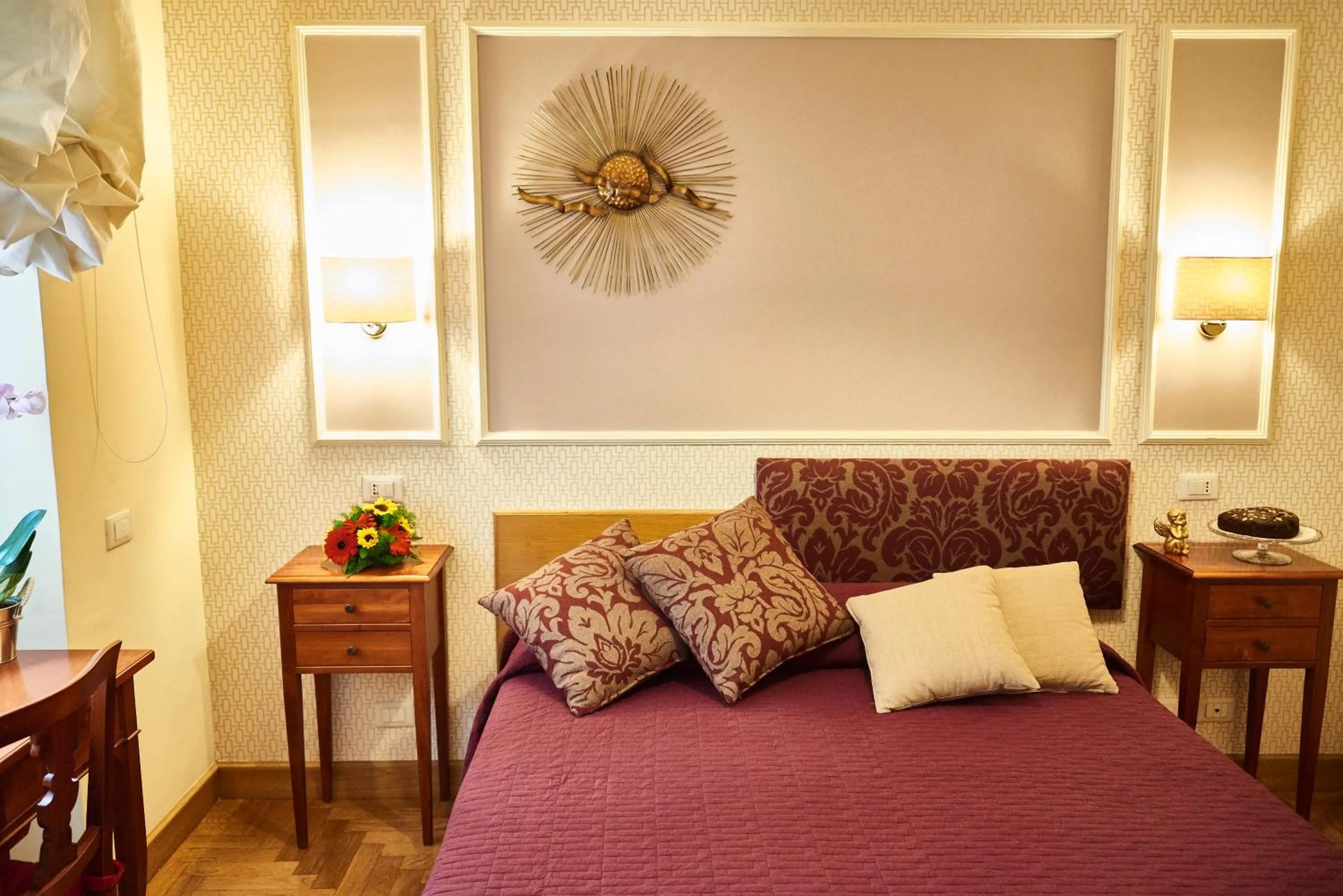 Bed in Domus Cavour Guest house