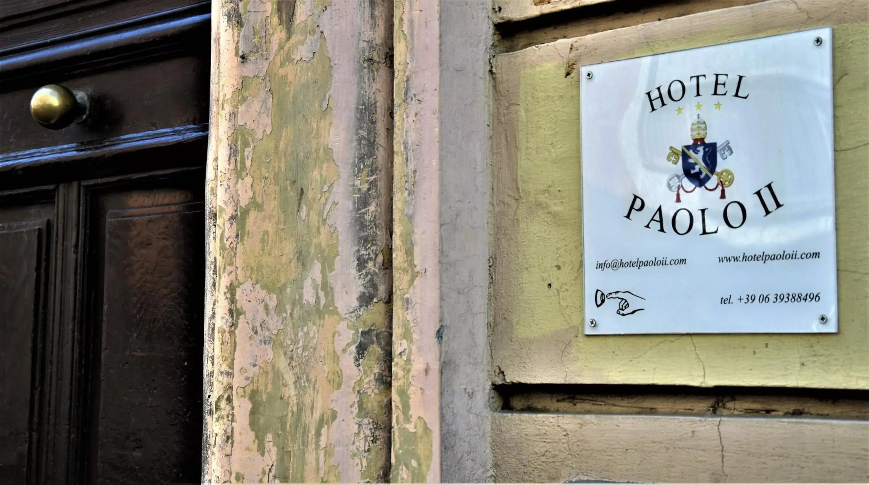 Property building in Hotel Paolo II Property building in Hotel Paolo II