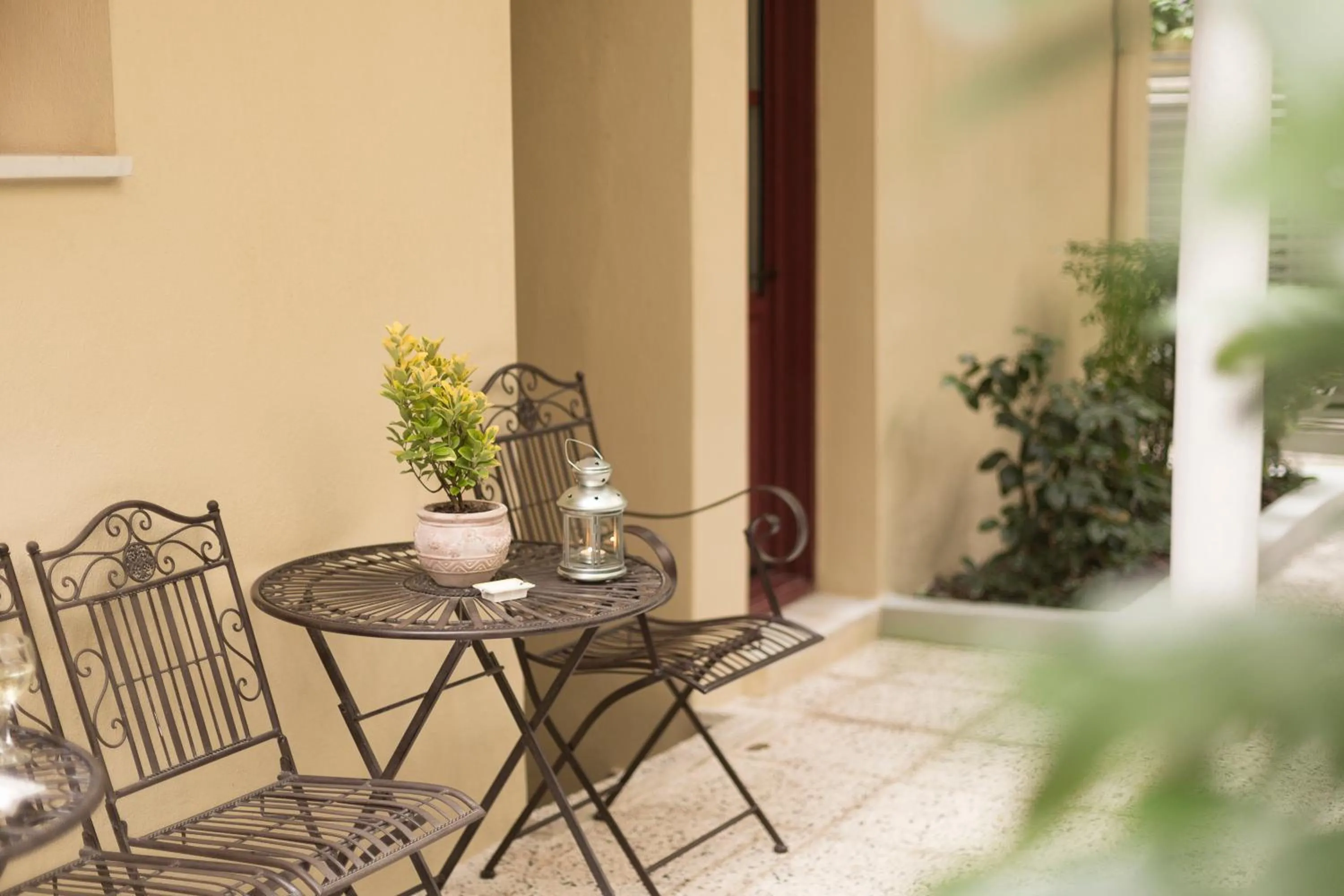 Garden in Gatto Perso Luxury Studios And Apartments