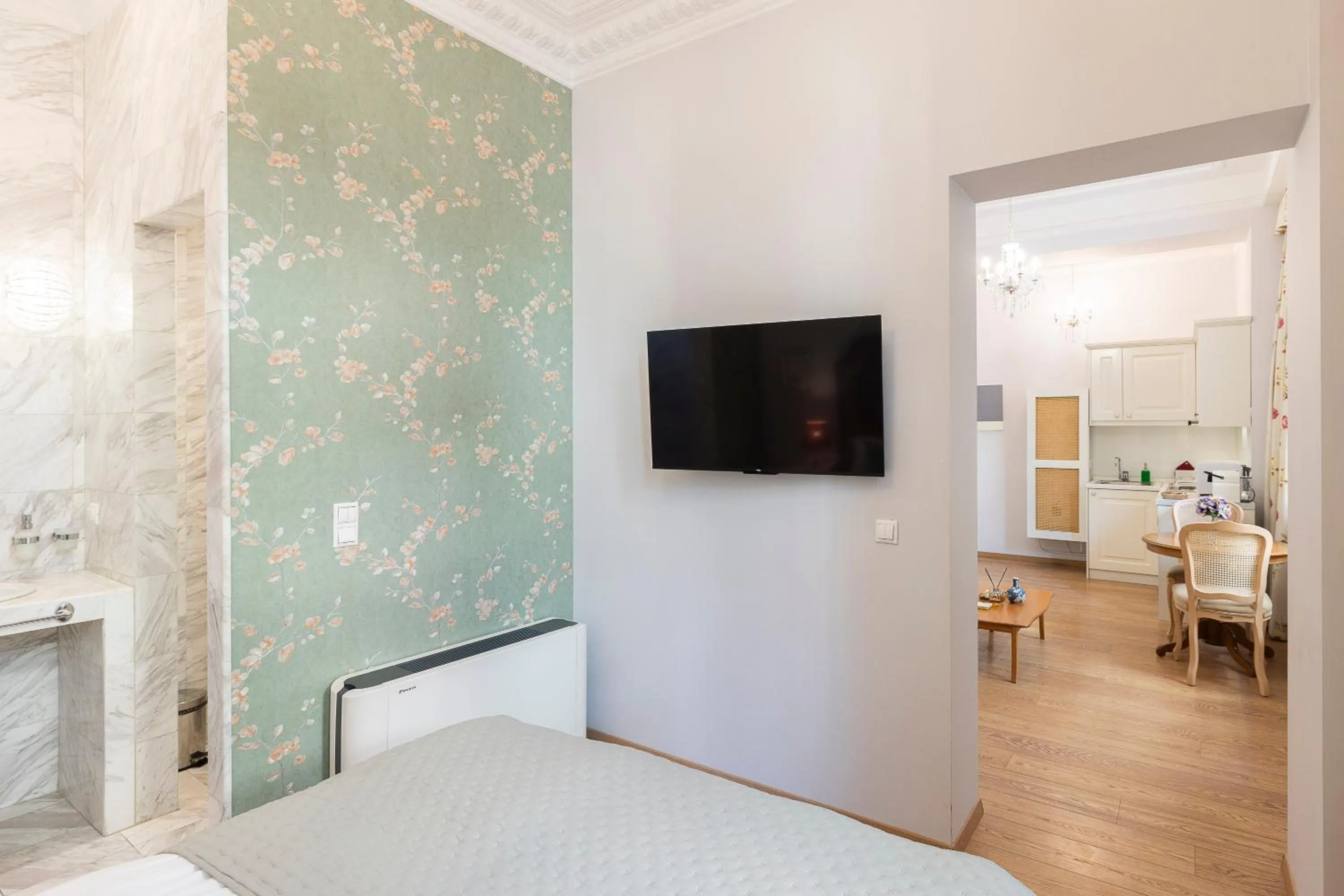 Bed in Gatto Perso Luxury Studios And Apartments