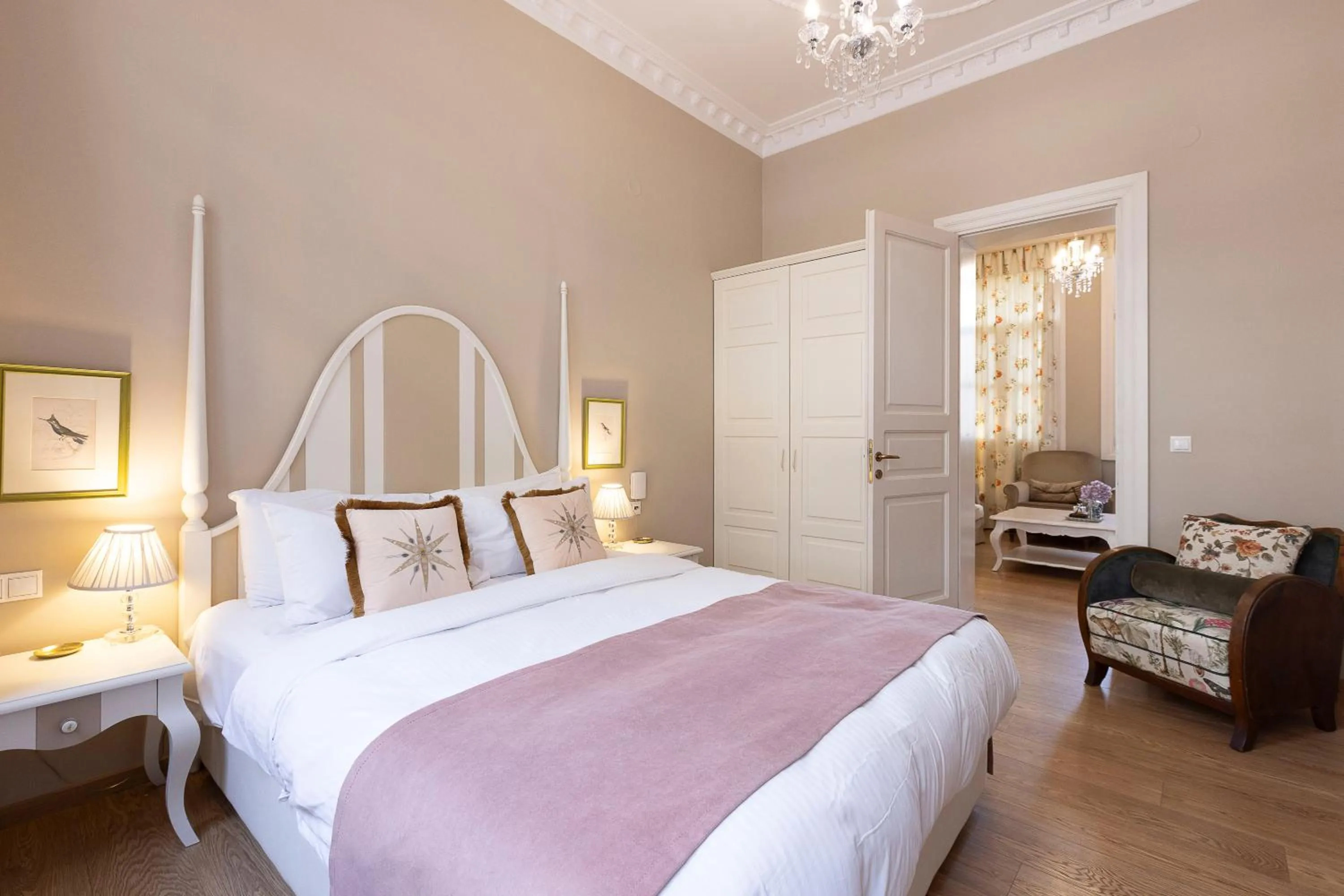 Bed in Gatto Perso Luxury Studios And Apartments