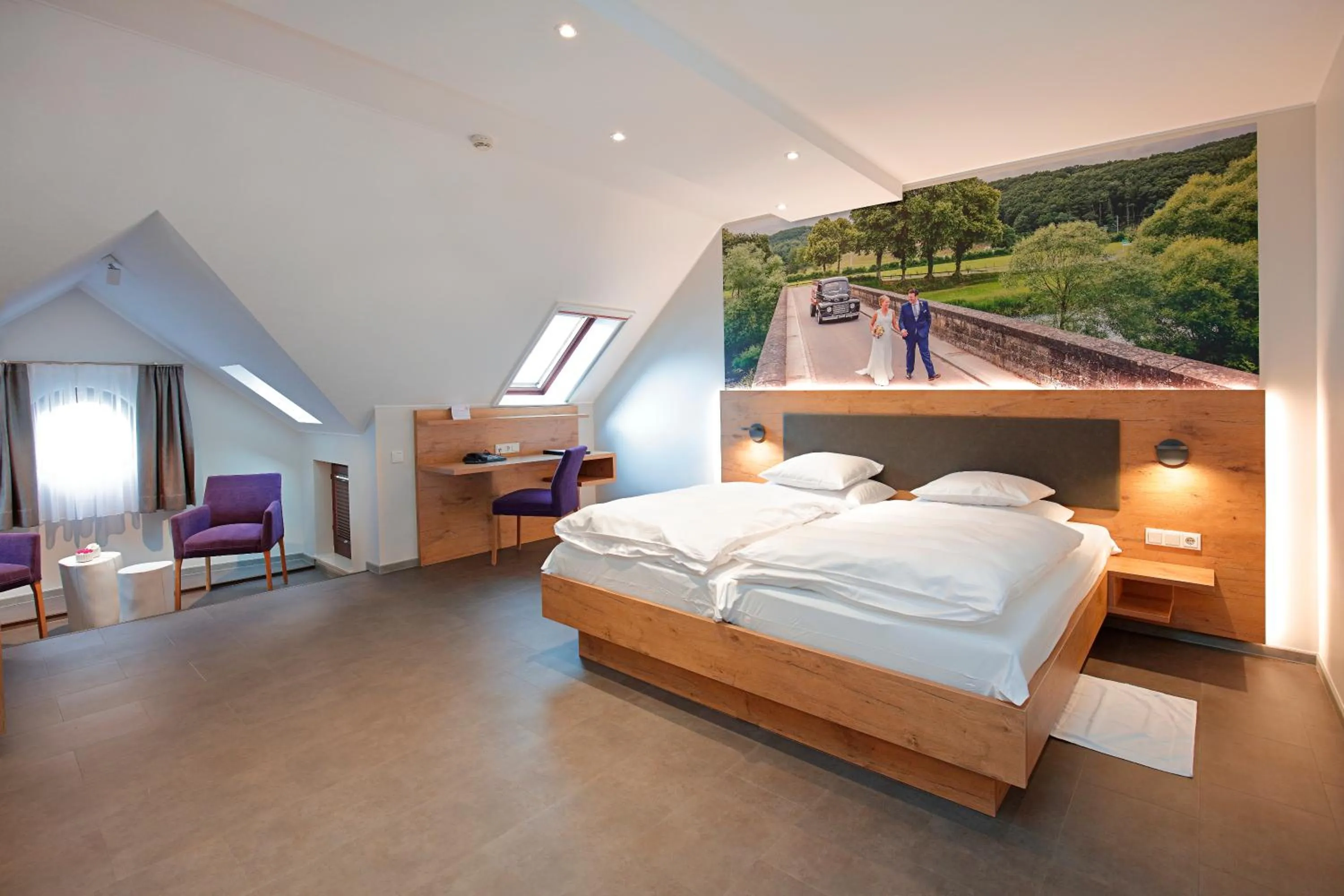 Bed in Hotel - Restaurant DAHM