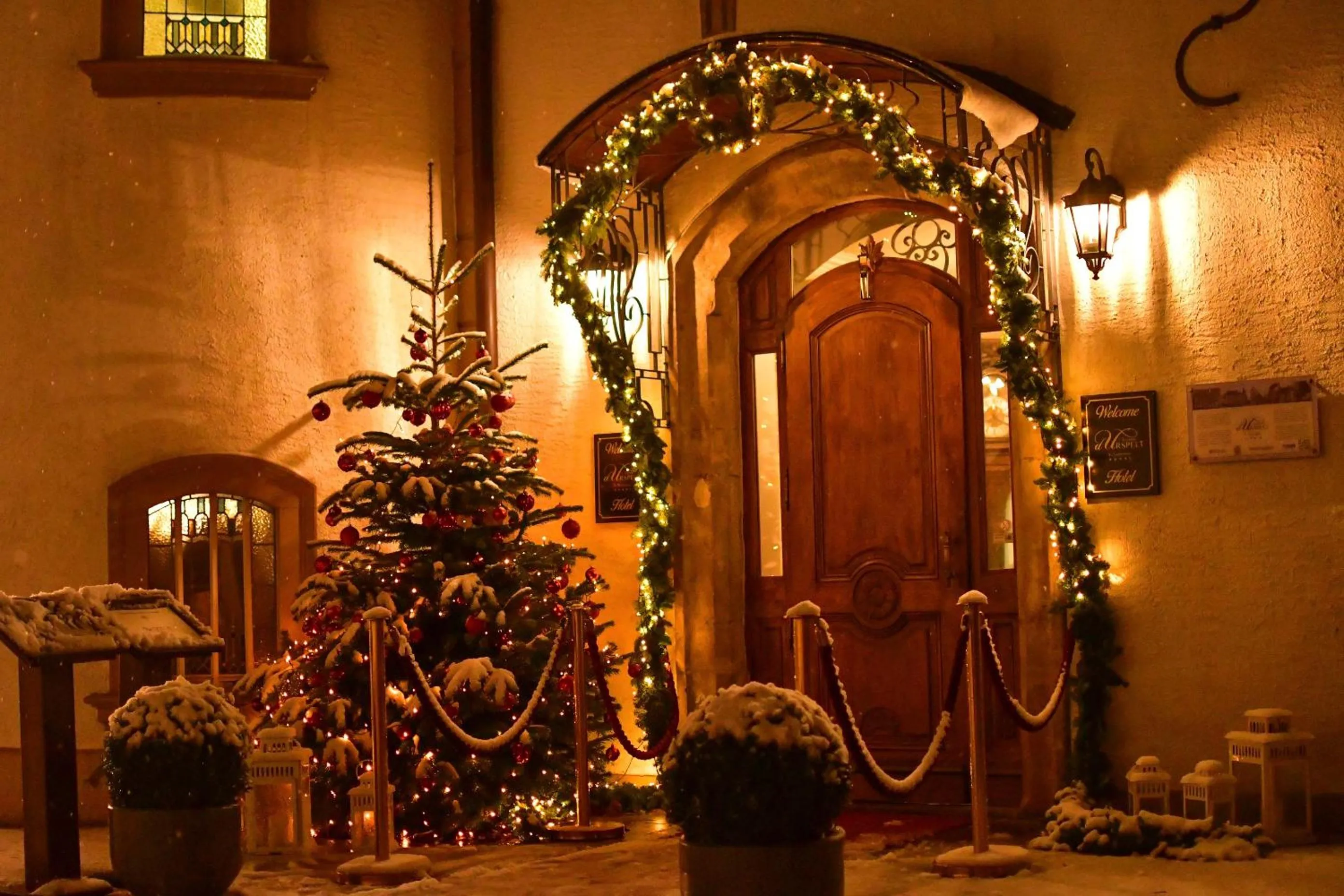 Winter in Chateau d'Urspelt