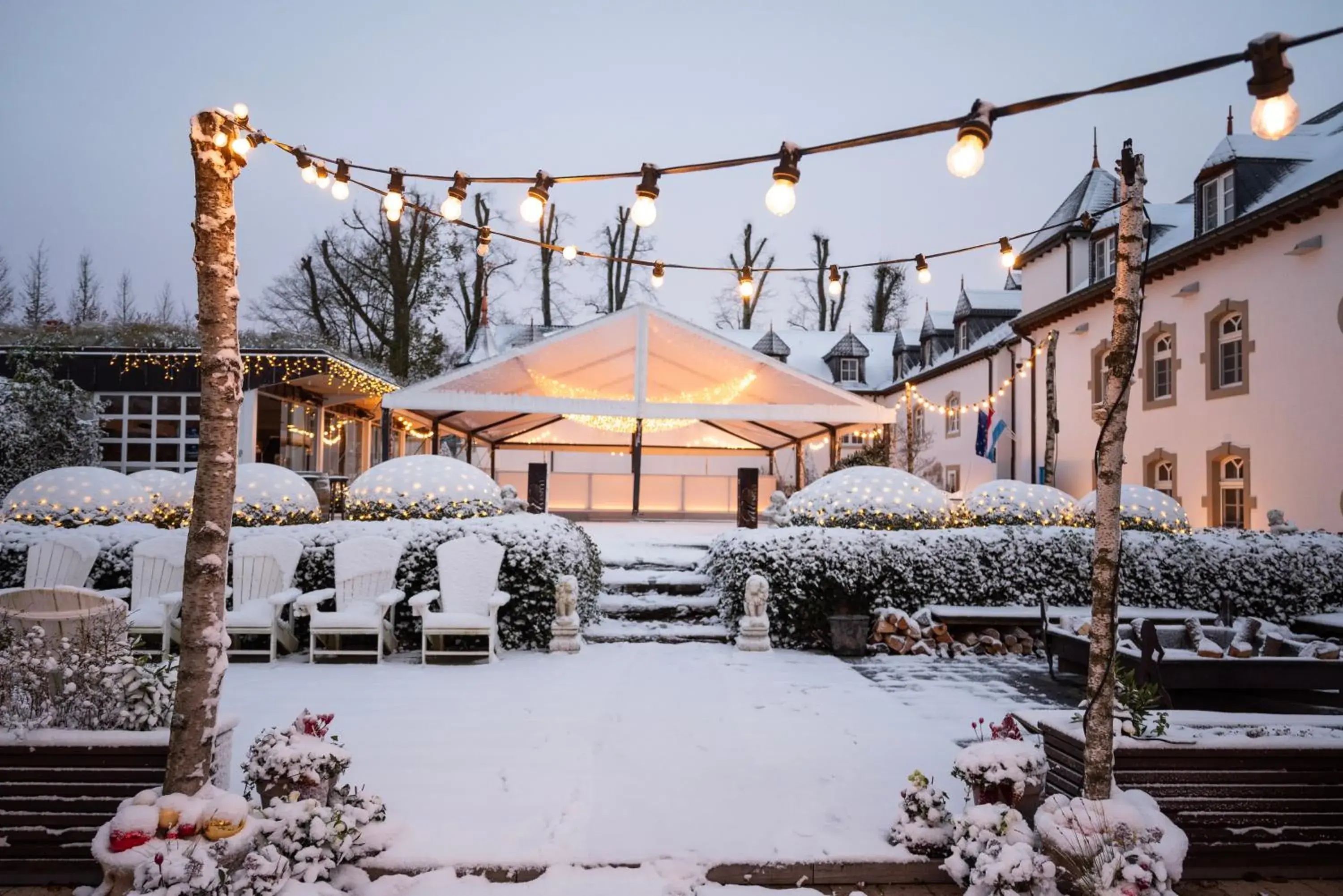 Property building in Chateau d'Urspelt Property building in Chateau d'Urspelt