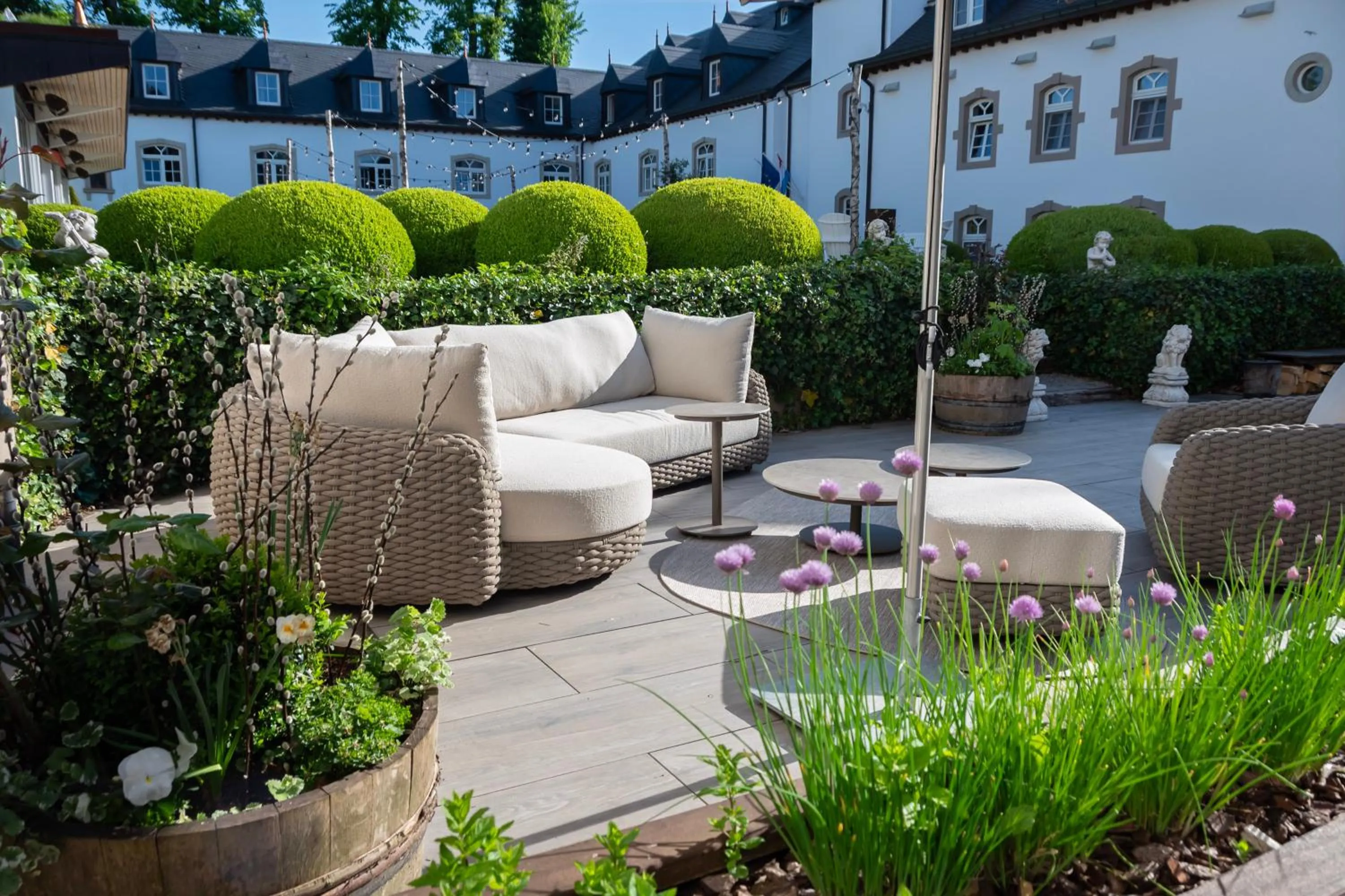 Balcony/Terrace in Chateau d'Urspelt