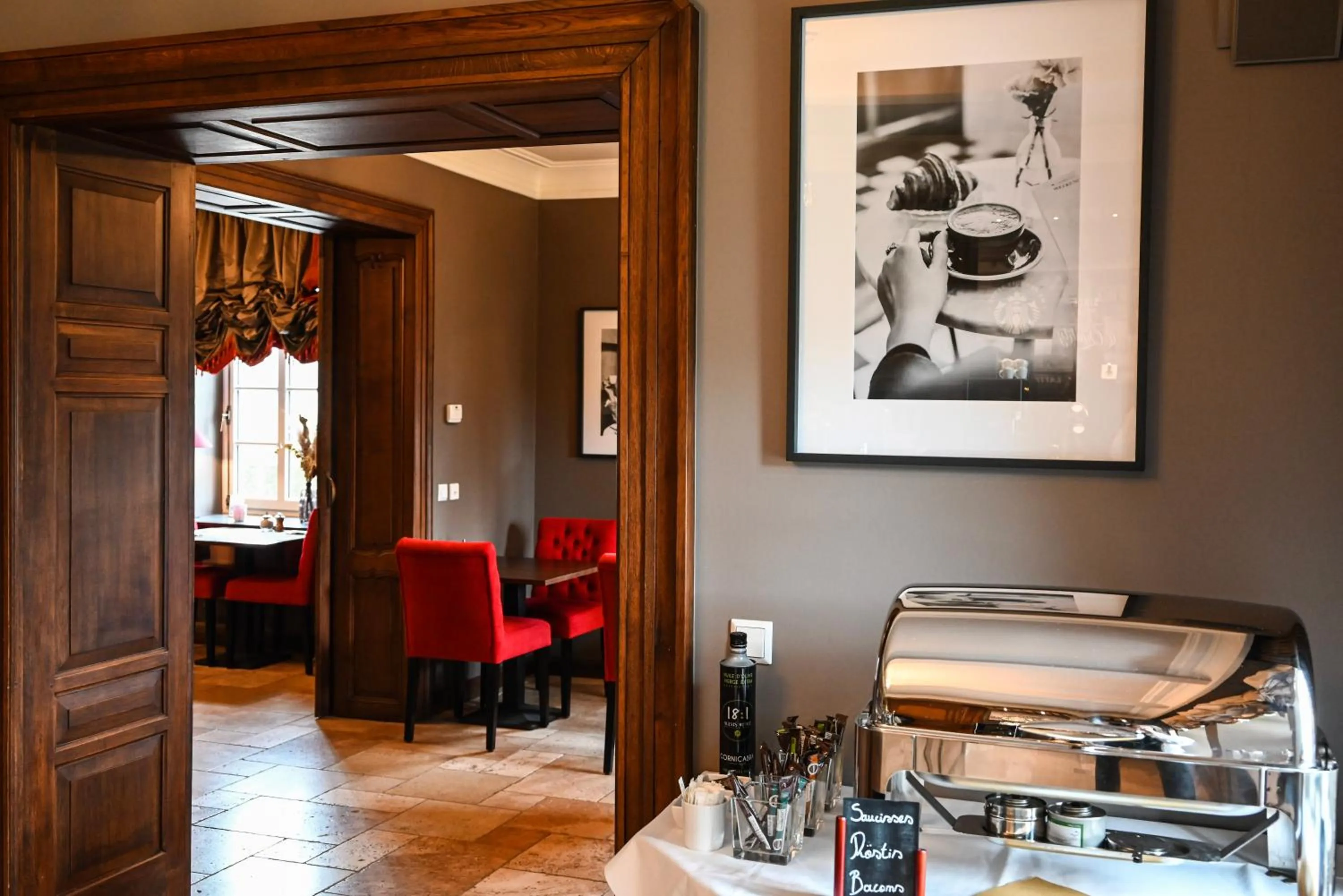 Breakfast in Chateau d'Urspelt