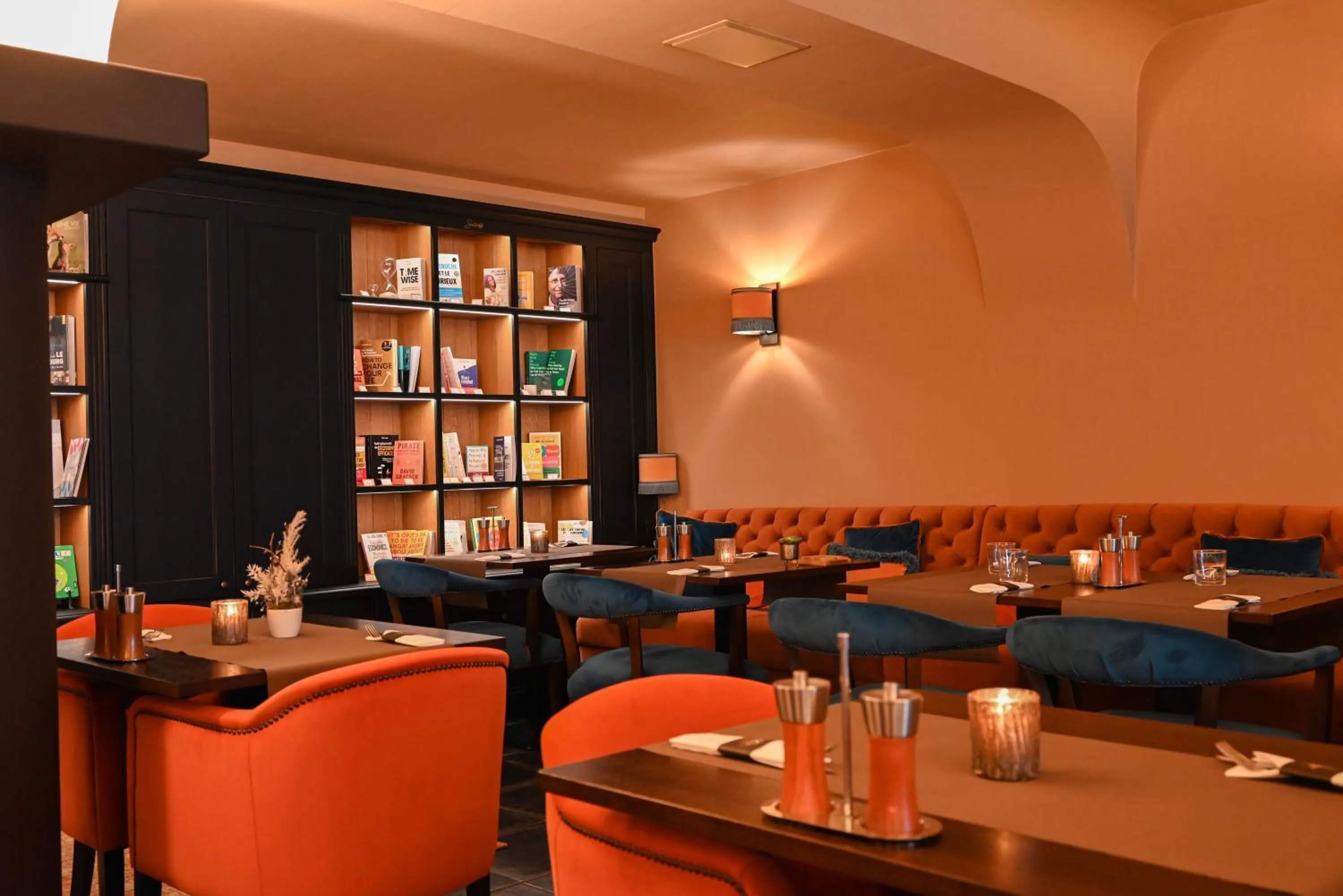 Library in Chateau d'Urspelt