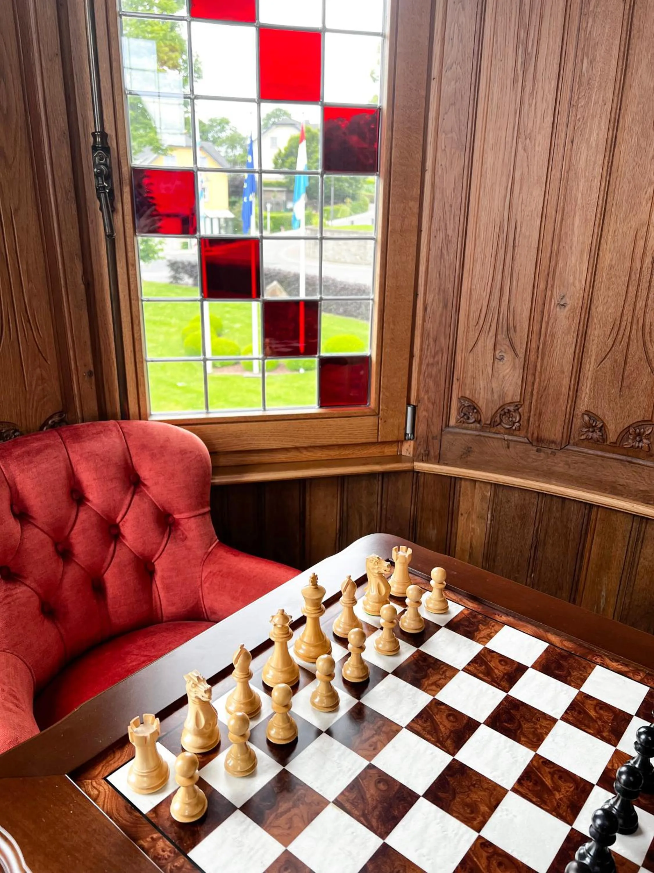 Living room in Chateau d'Urspelt