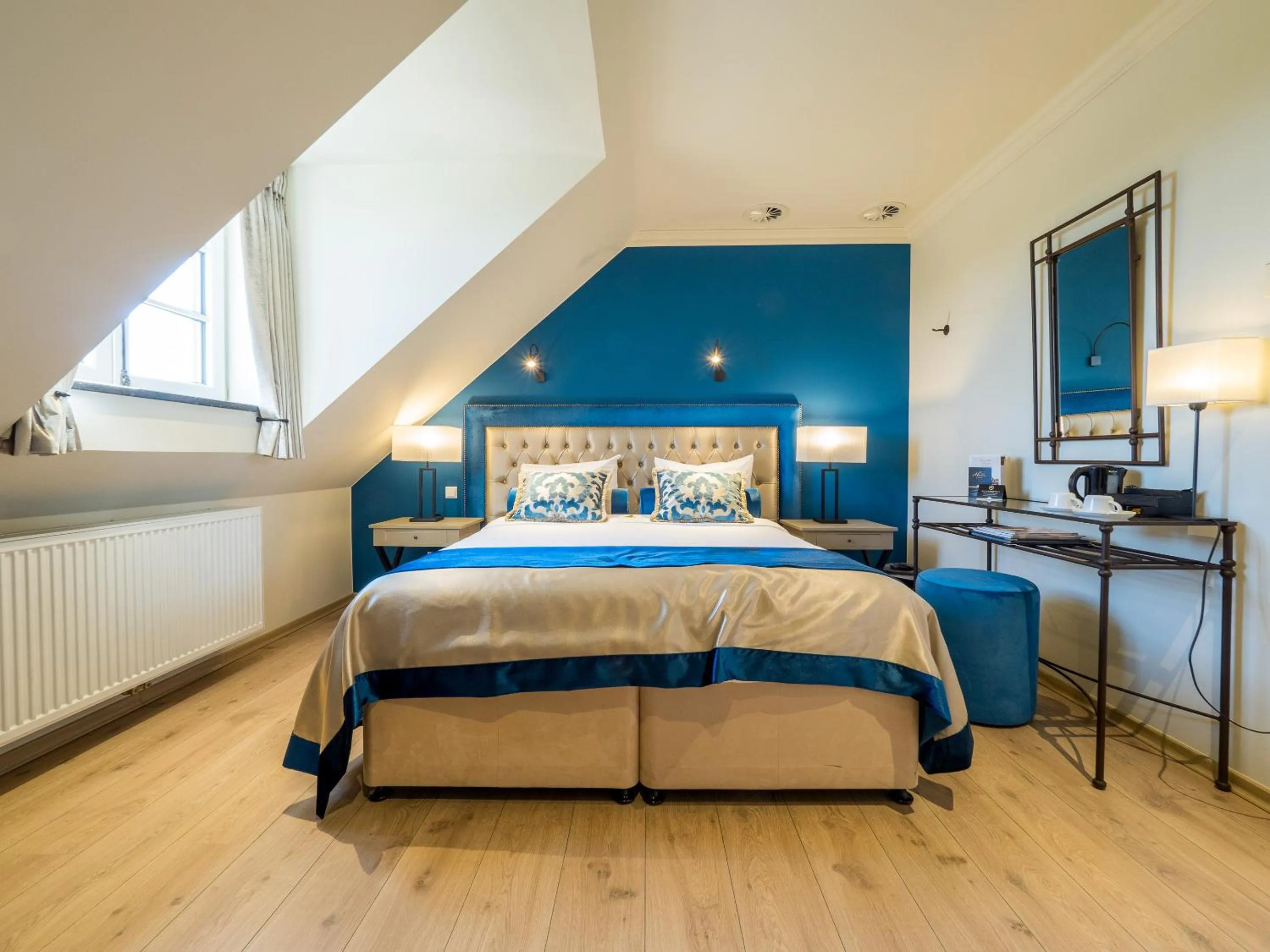 Bed in Chateau d'Urspelt