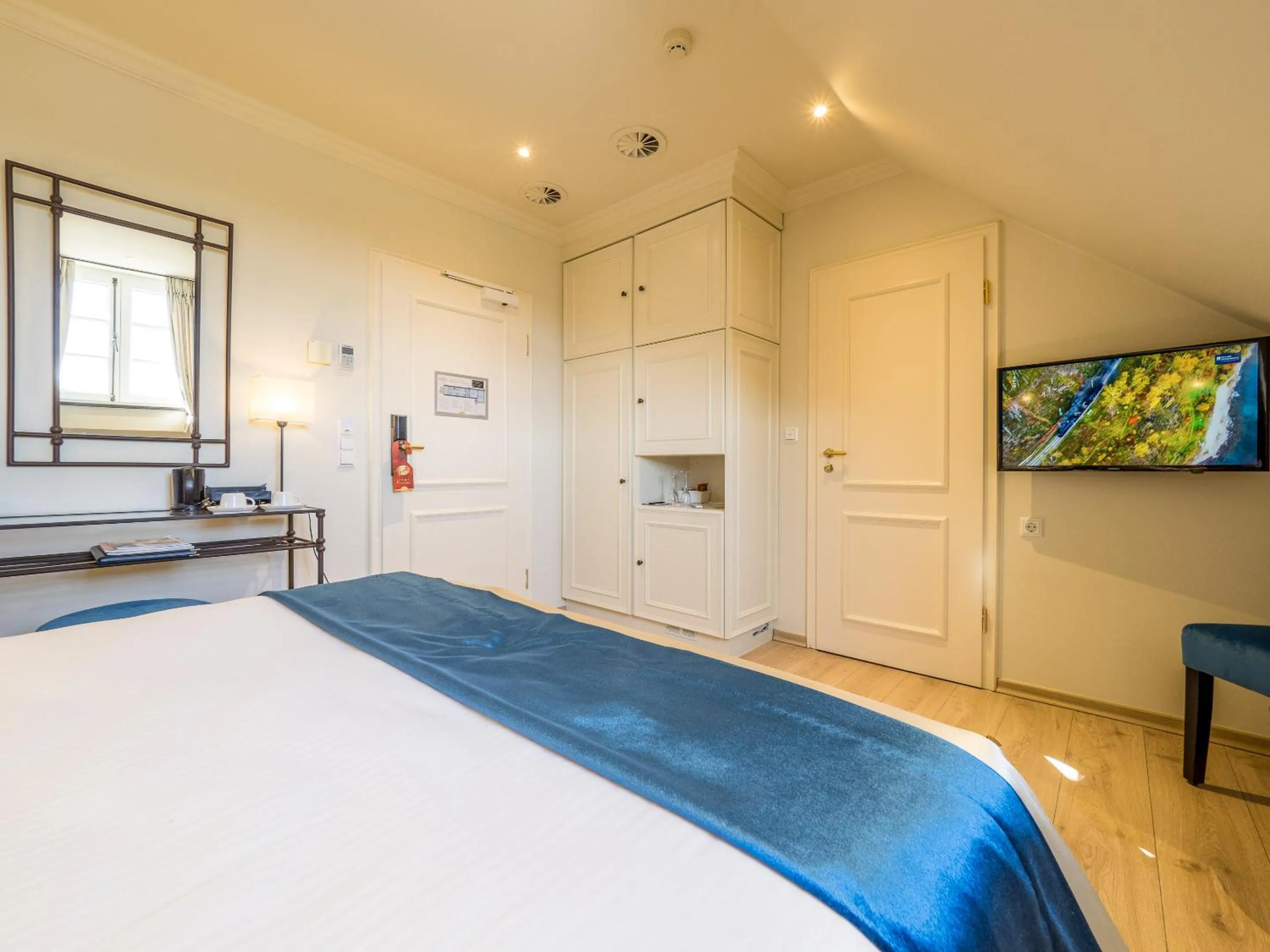 Bed in Chateau d'Urspelt