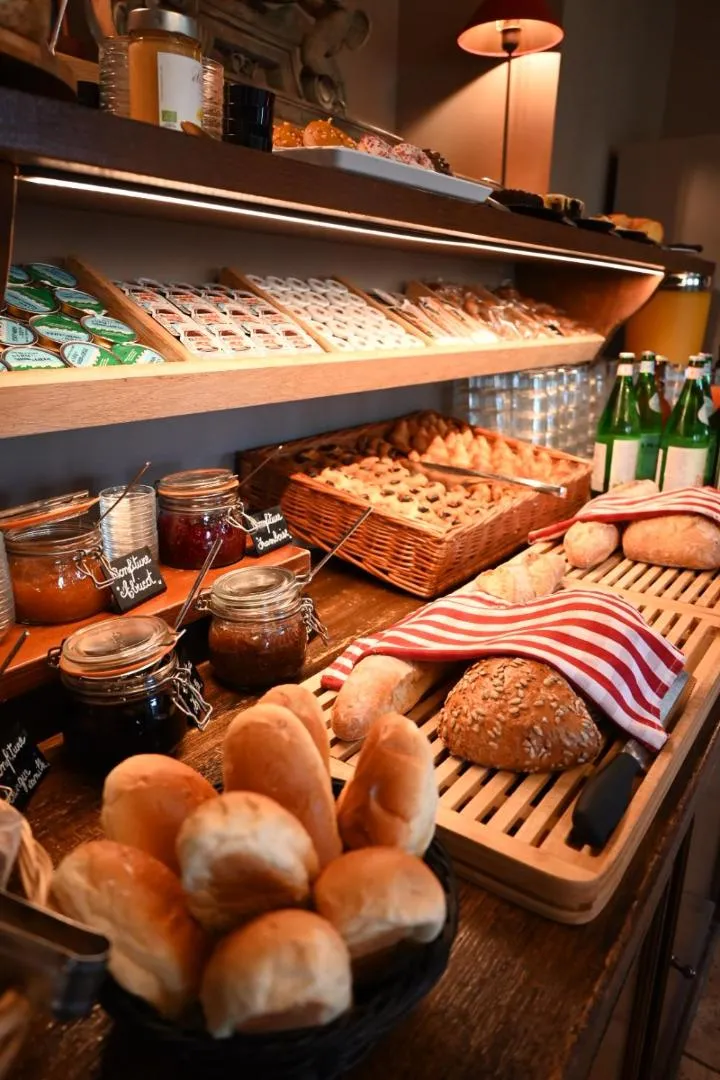 Breakfast in Chateau d'Urspelt