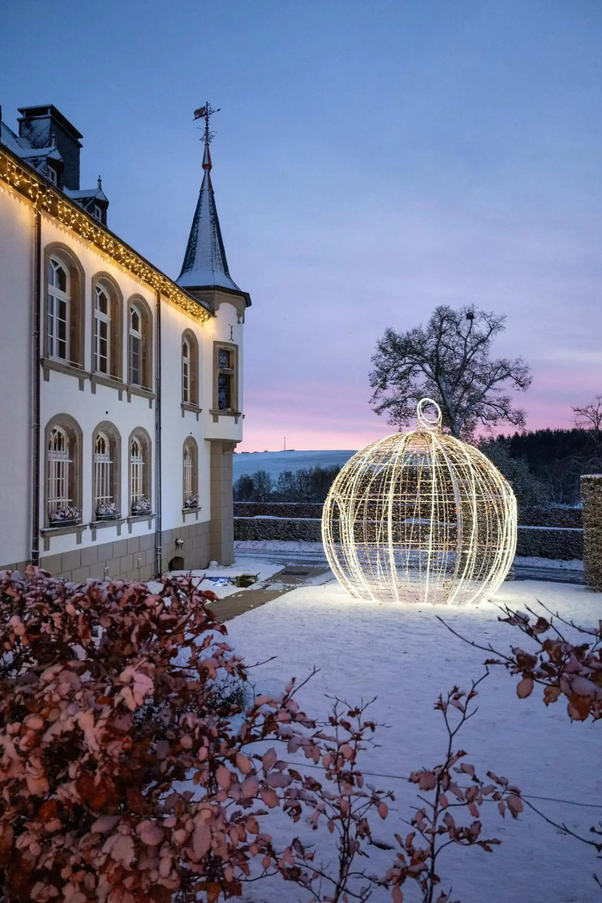 Property building in Chateau d'Urspelt Property building in Chateau d'Urspelt