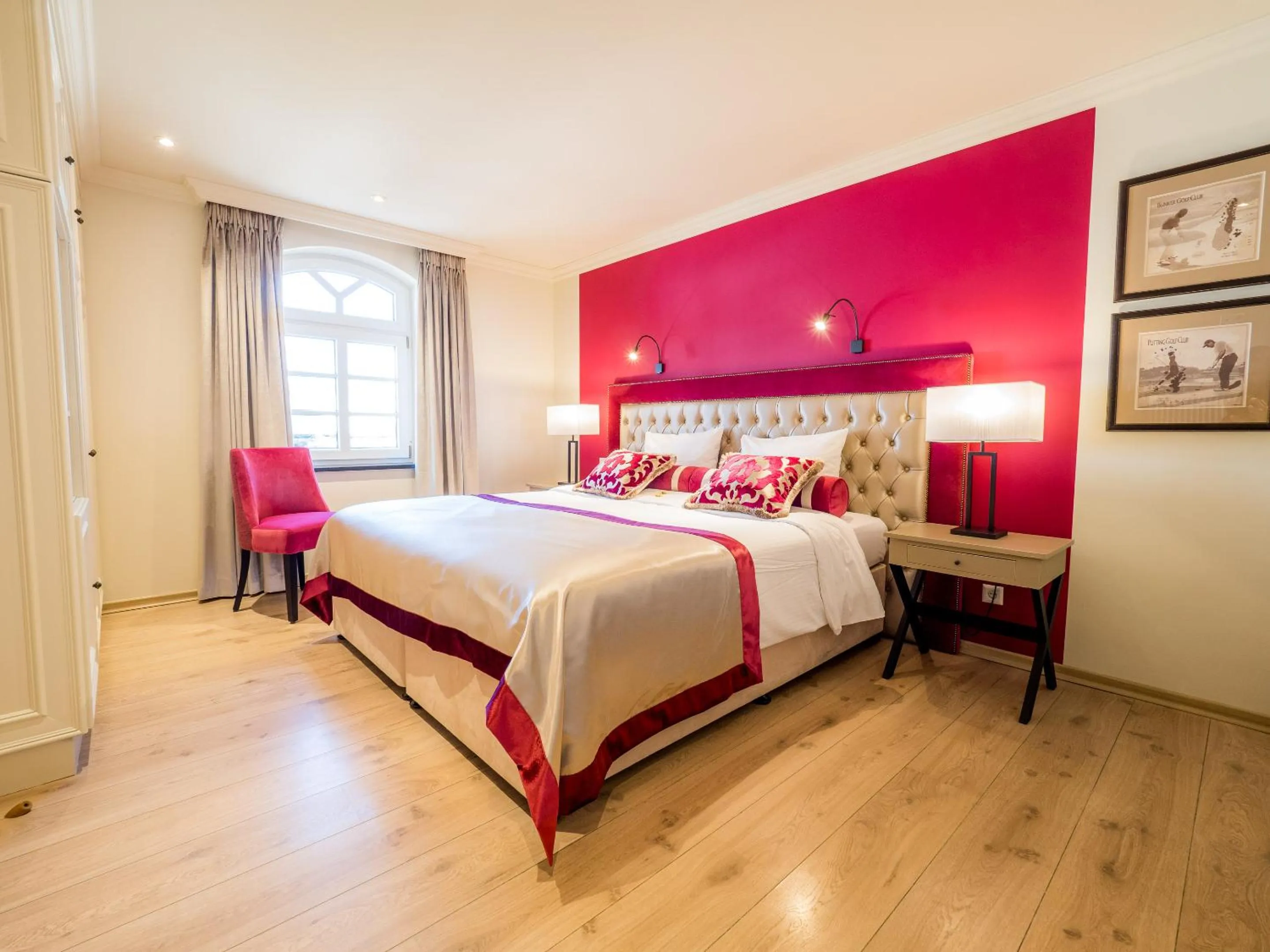 Bed in Chateau d'Urspelt