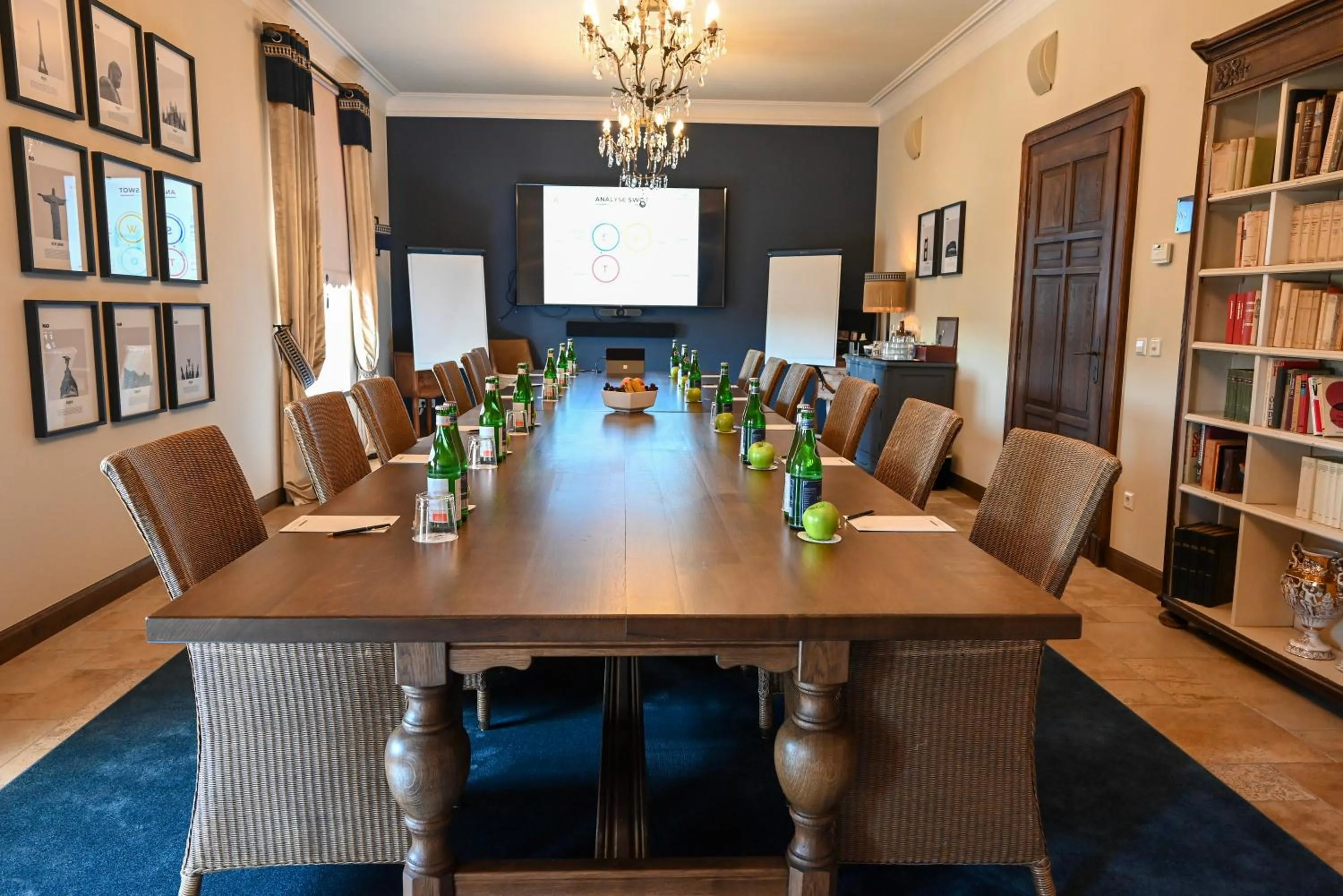Meeting/conference room in Chateau d'Urspelt