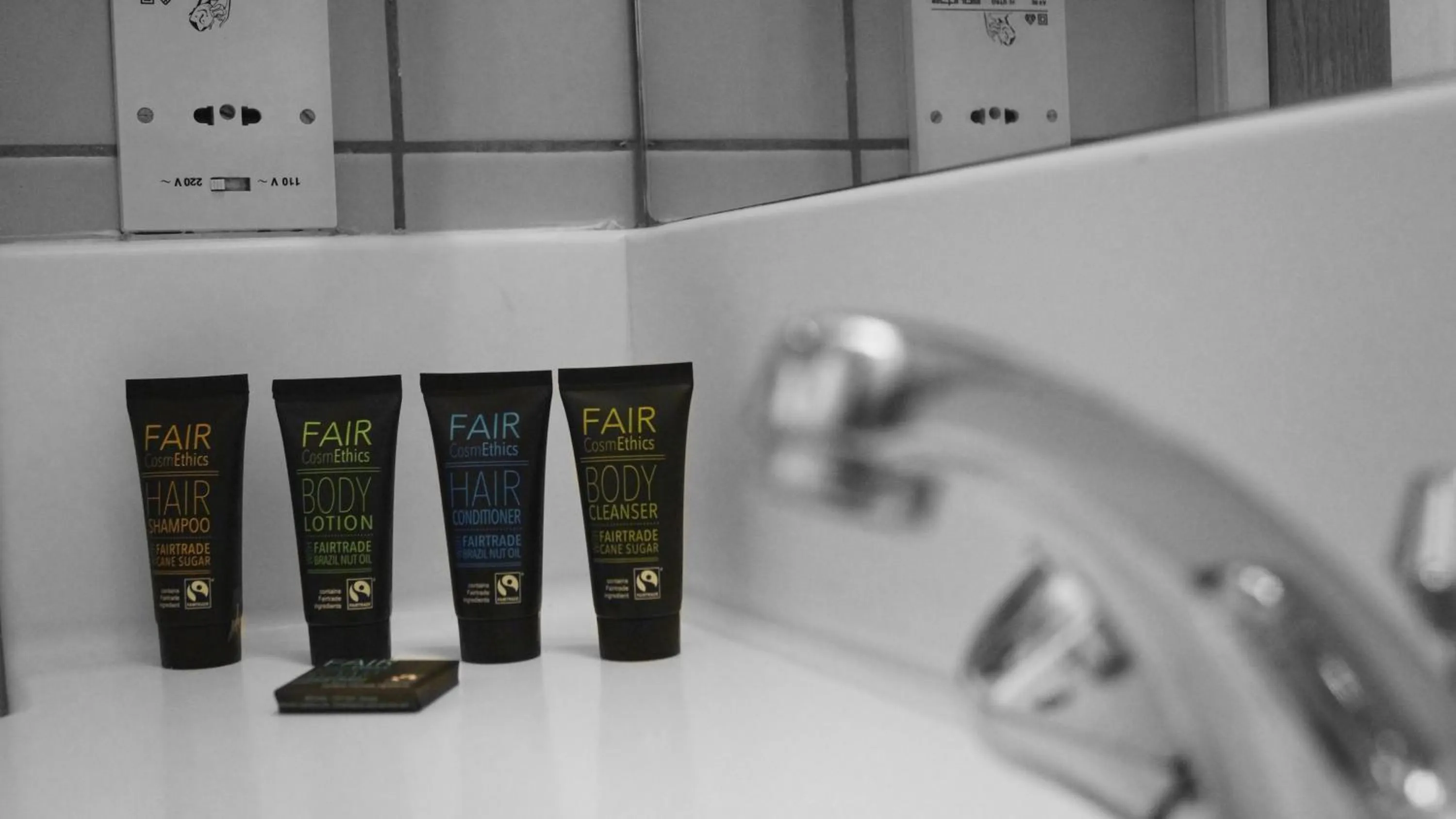 Bathroom in Hotel Olivier