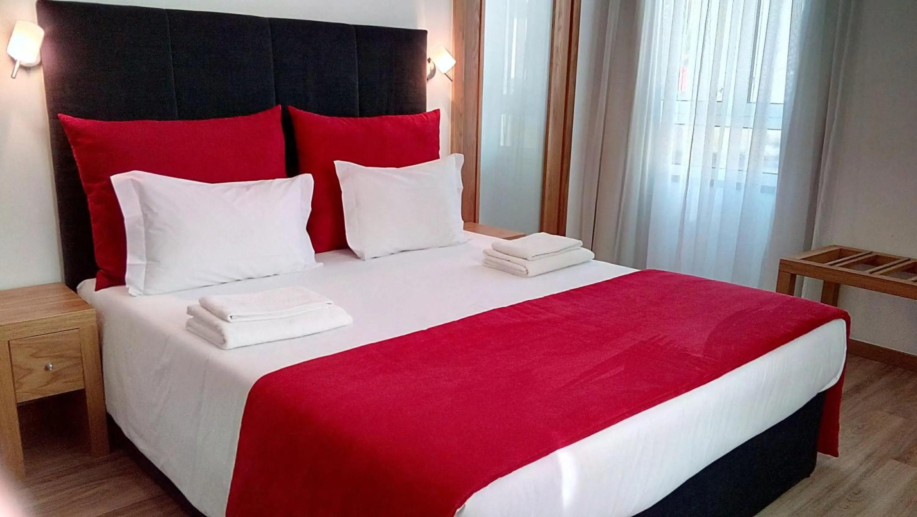 Bed in Casa dos Avós Apartments