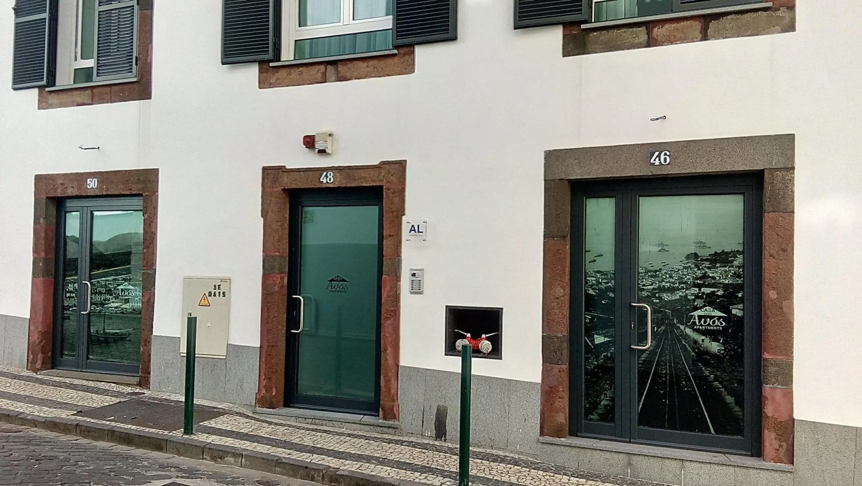 Facade/entrance in Casa dos Avós Apartments