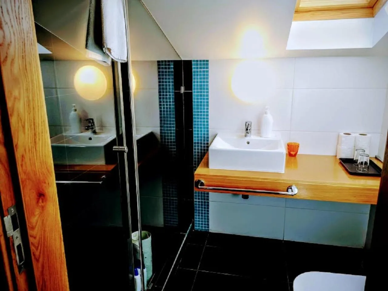 Bathroom in Casa dos Avós Apartments