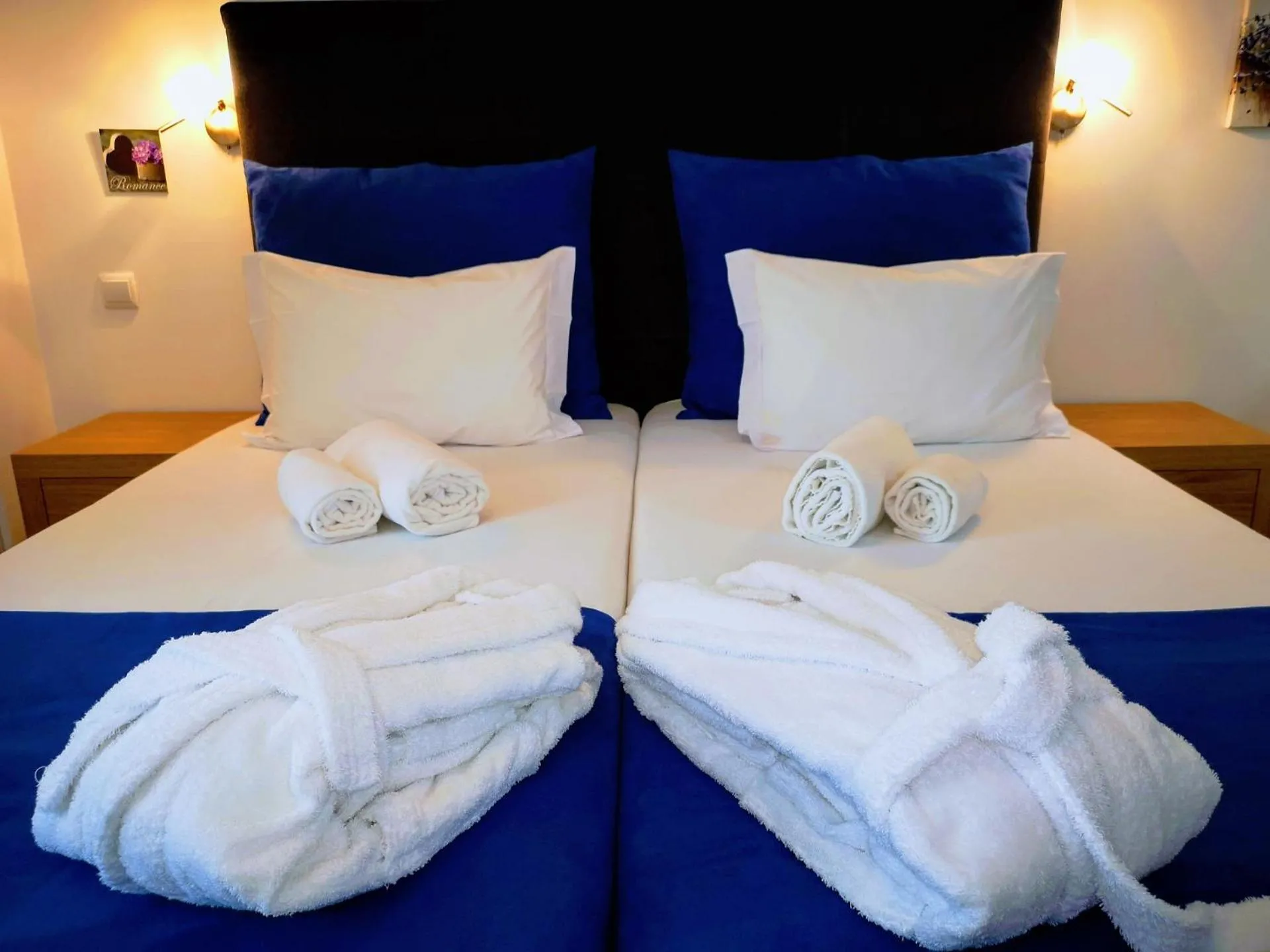 Bed in Casa dos Avós Apartments