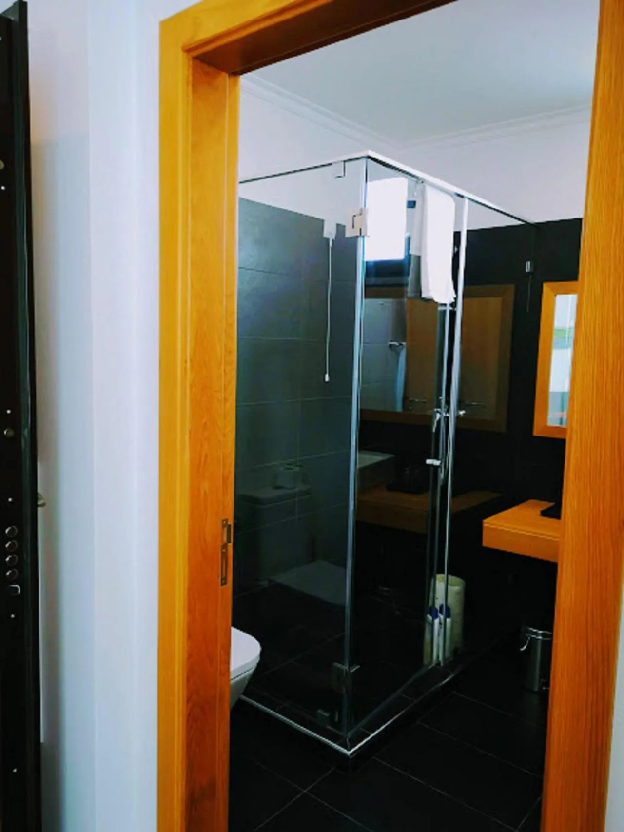 Shower in Casa dos Avós Apartments