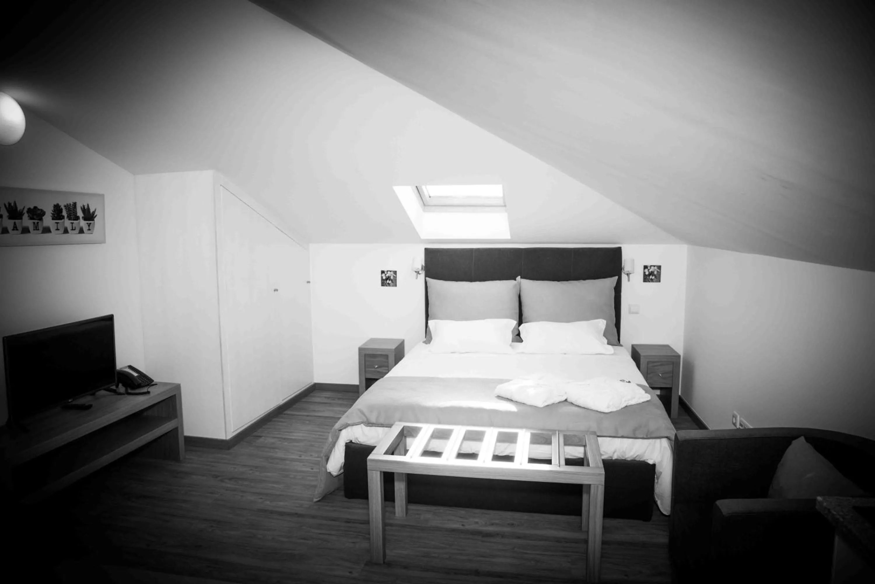 Bed in Casa dos Avós Apartments