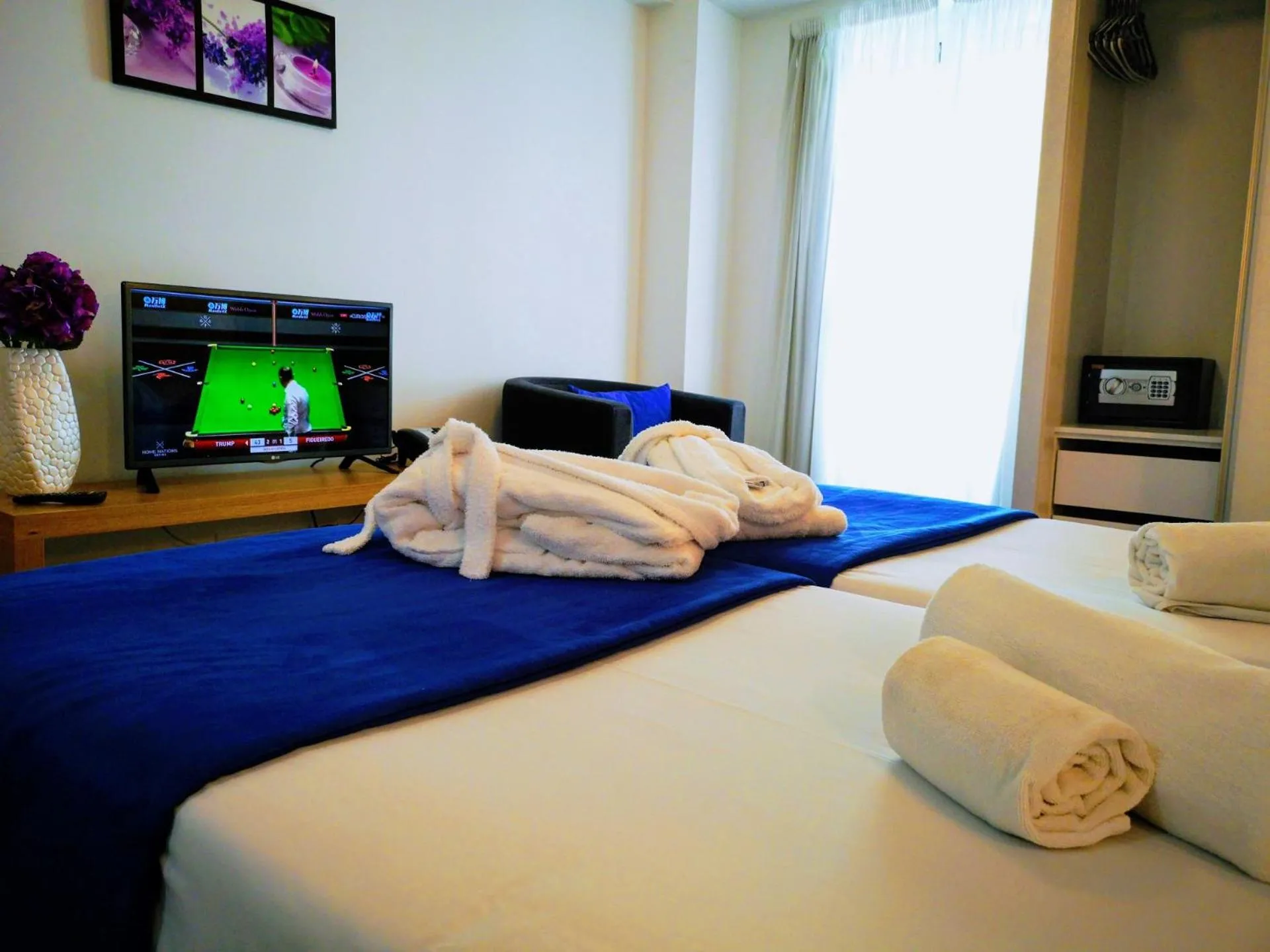 Bed in Casa dos Avós Apartments