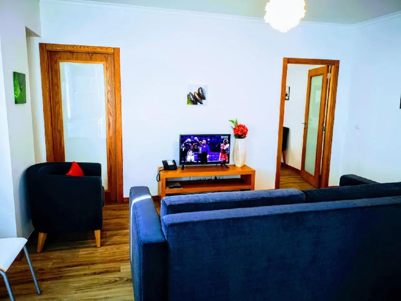 TV and multimedia in Casa dos Avós Apartments
