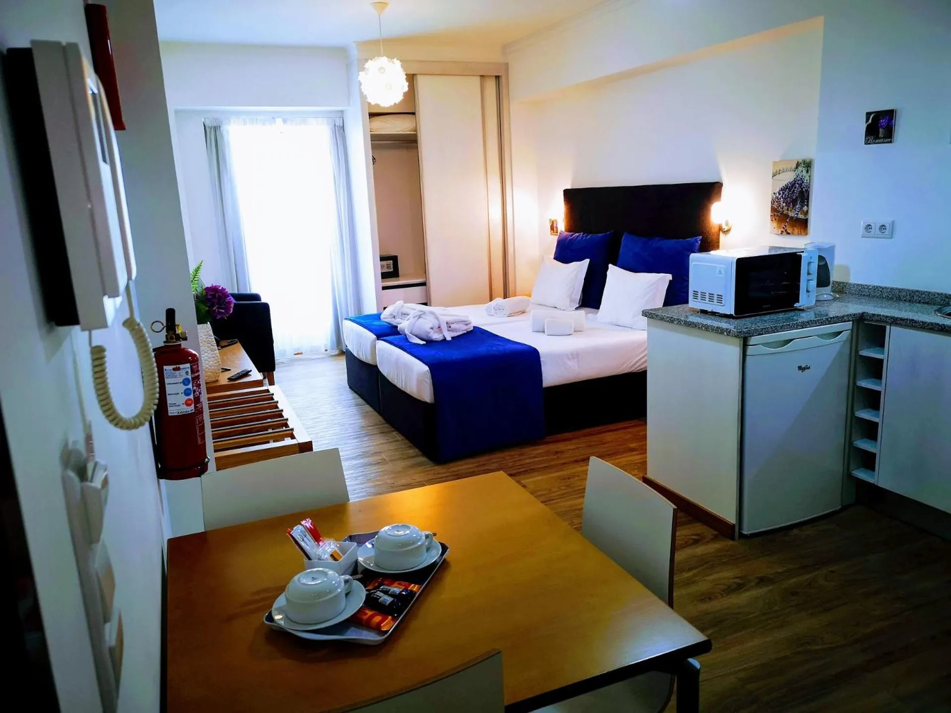 Bed in Casa dos Avós Apartments