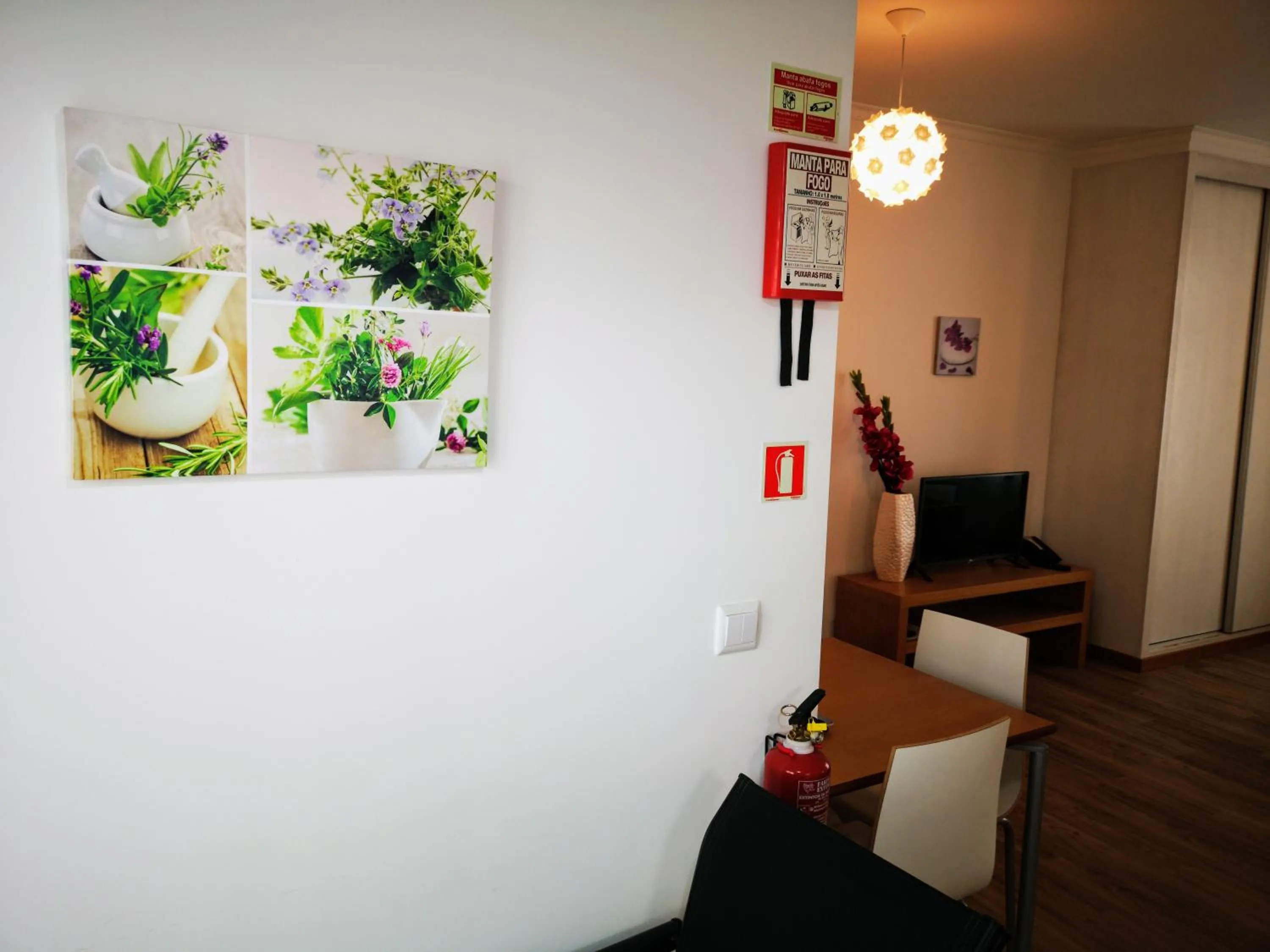 TV and multimedia in Casa dos Avós Apartments