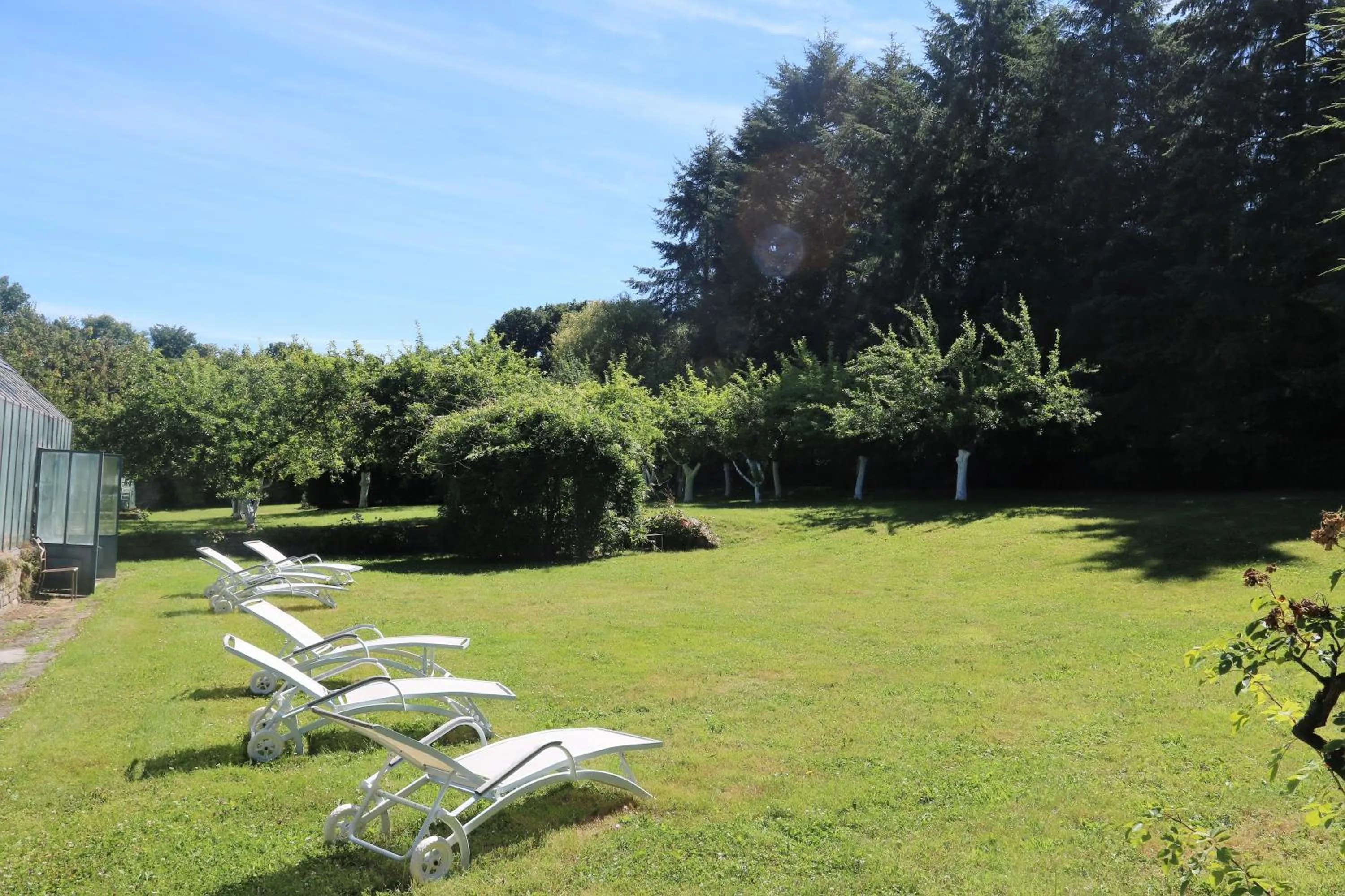 Garden in Cottage du Manoir de Trégaray