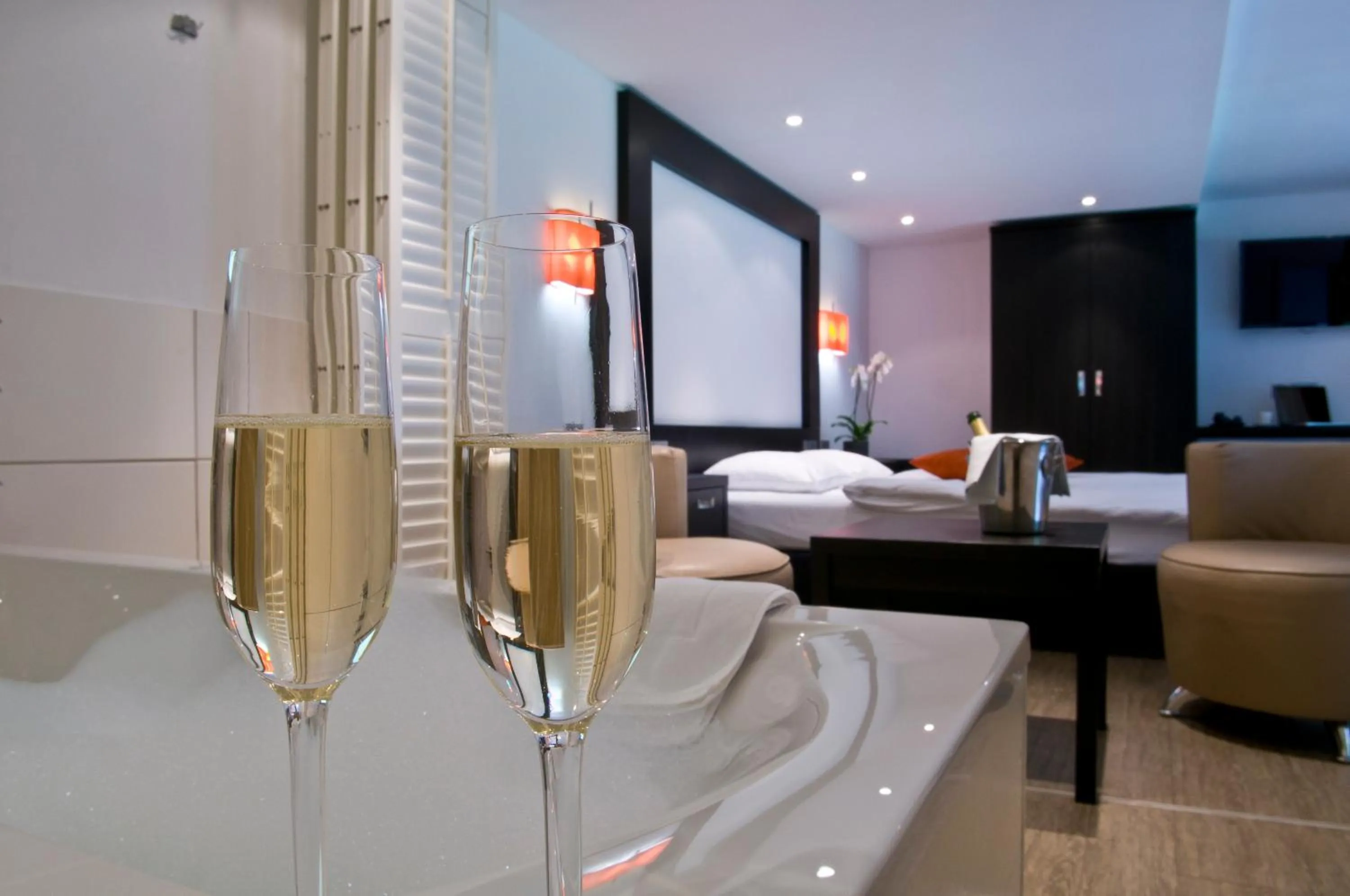 Decorative detail, Bed in Cocoon Hotel La Rive