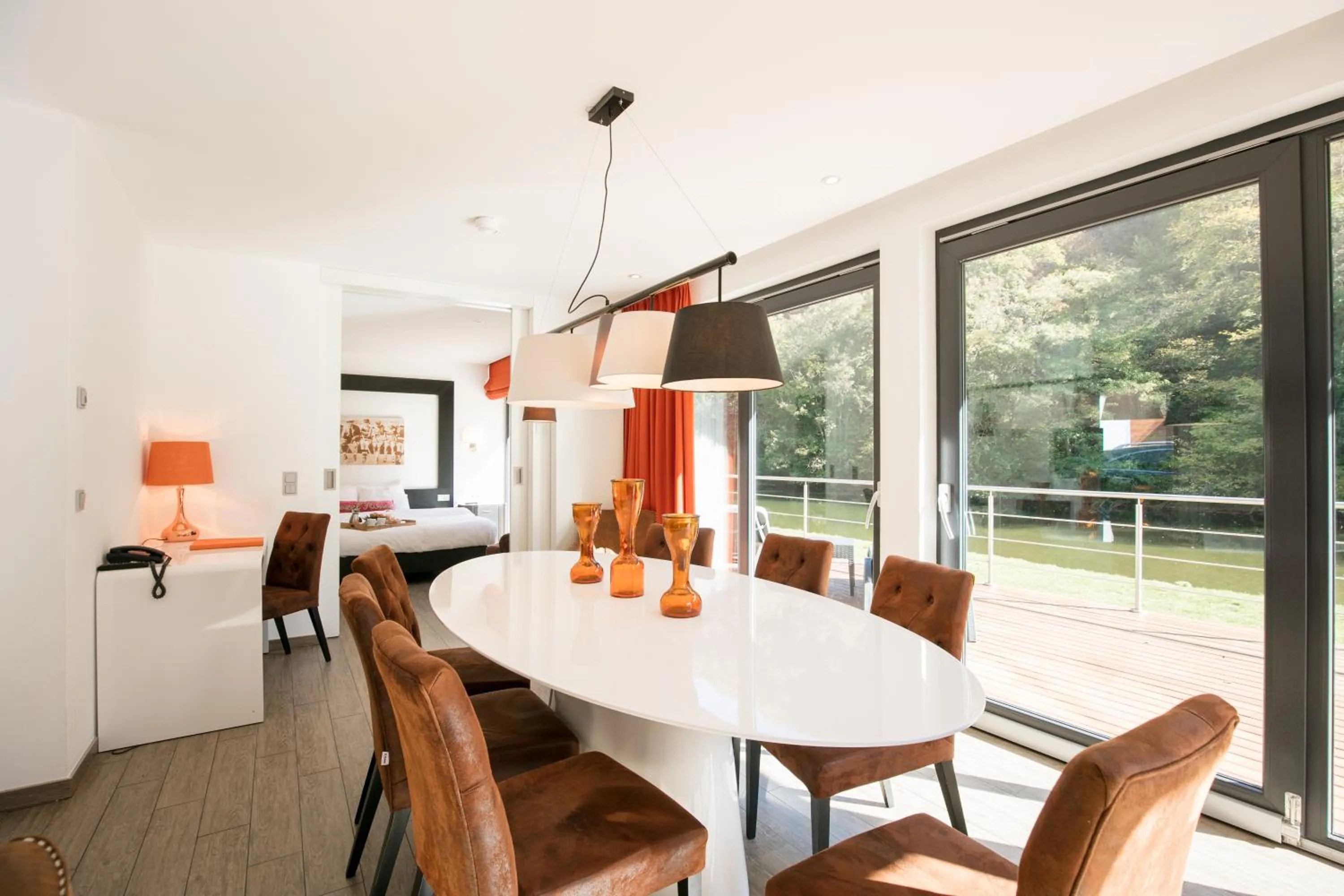 Dining area in Cocoon Hotel La Rive