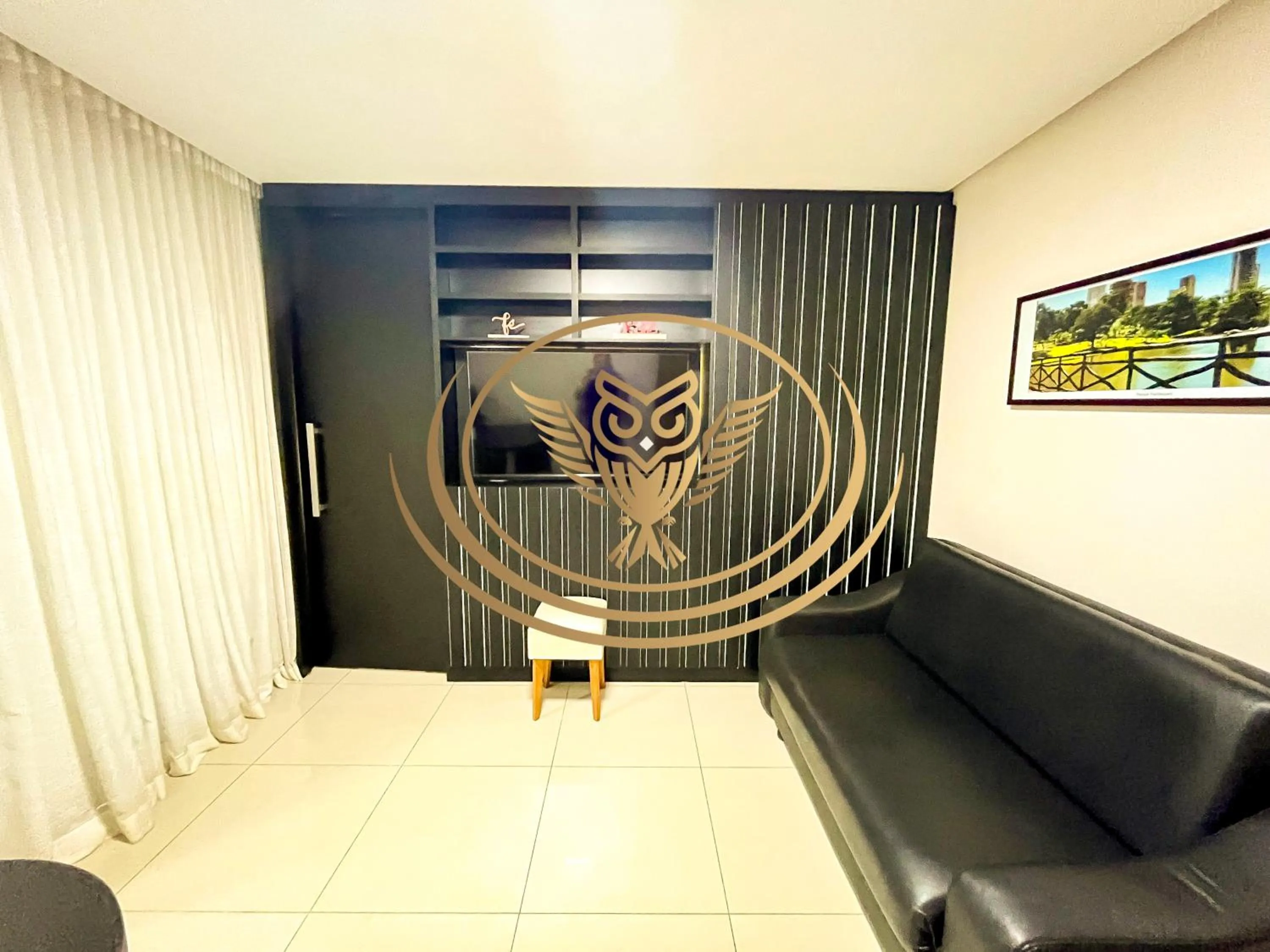 Living room in Coruja Imob - Flat Crystal Place