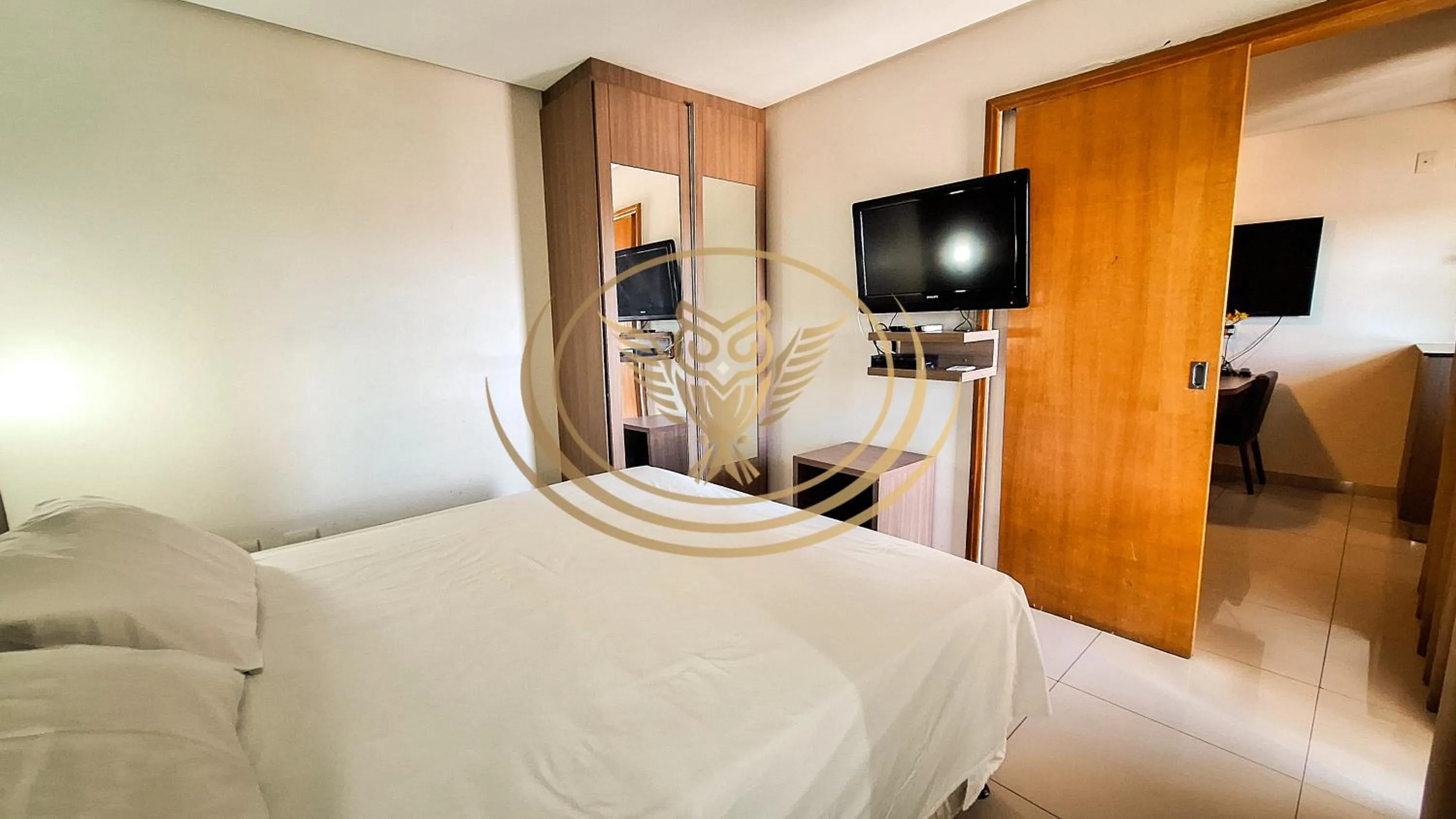 Bed in Coruja Imob - Flat Crystal Place