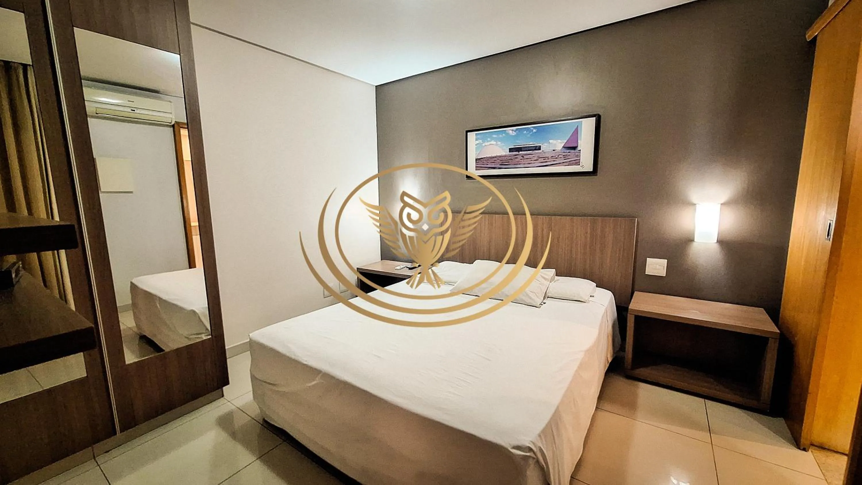 Bed in Coruja Imob - Flat Crystal Place