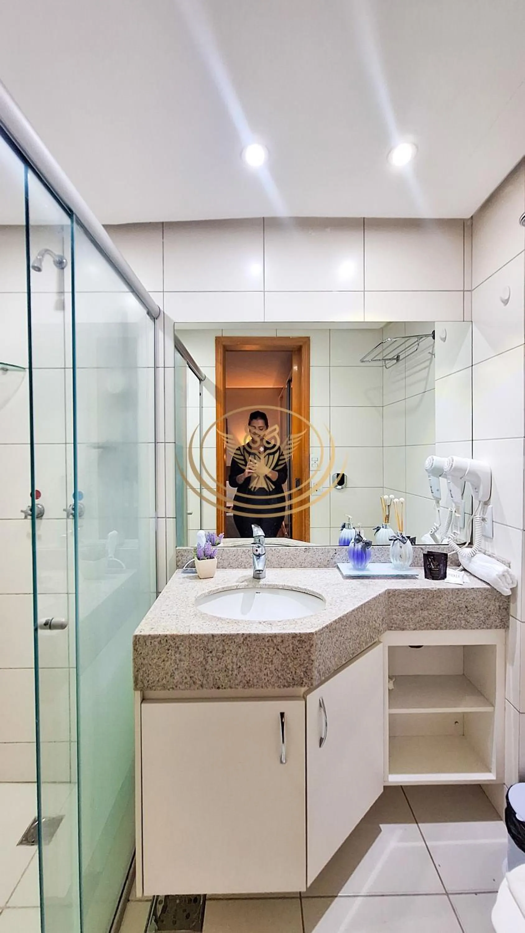 Bathroom in Coruja Imob - Flat Crystal Place