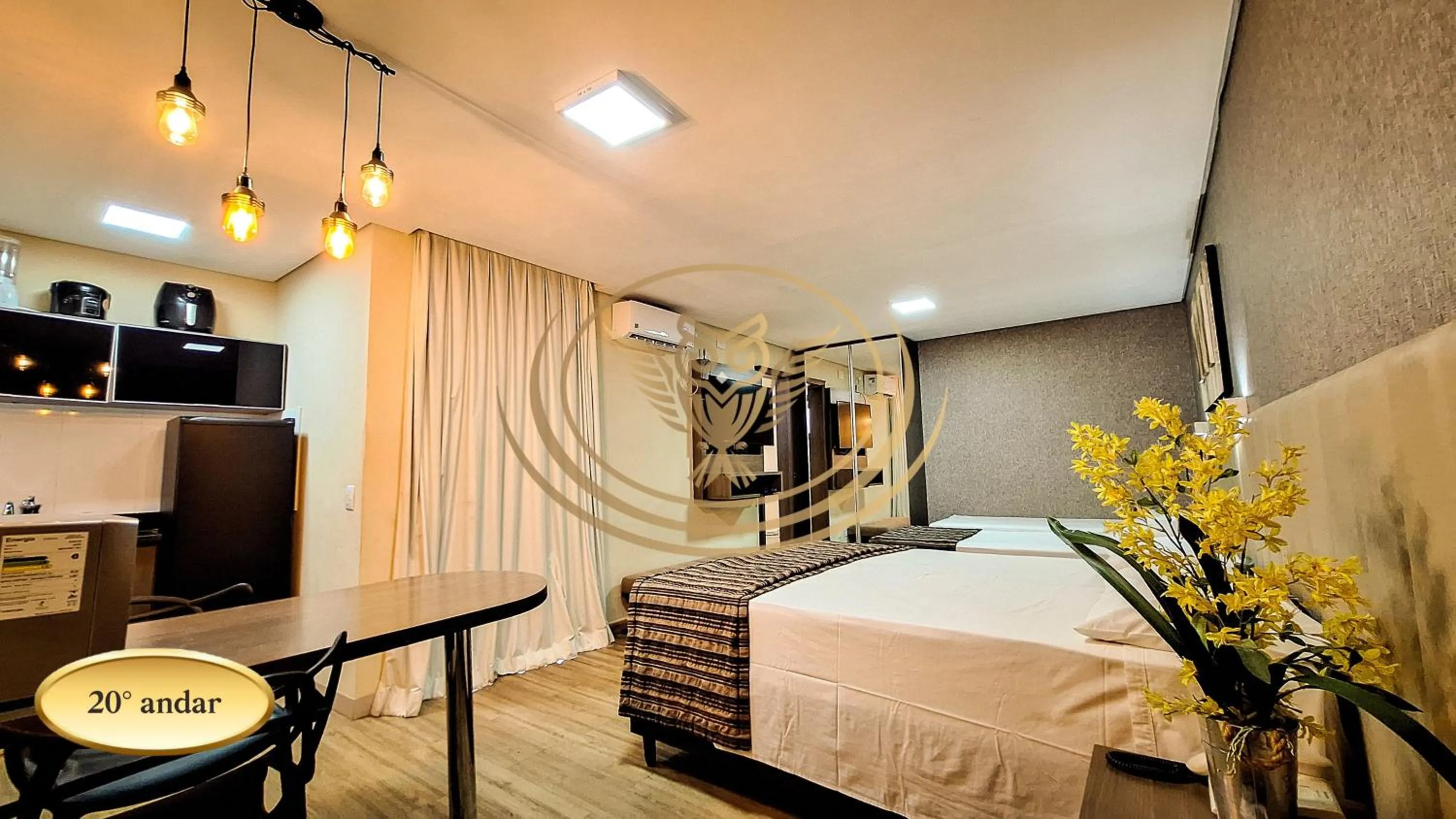 Bed in Coruja Imob - Flat Crystal Place